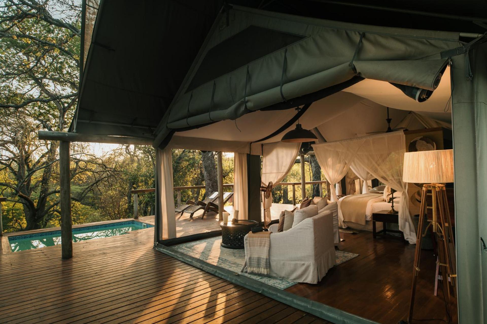 Luxury Tent 1 with Plunge Pool-Safari Package