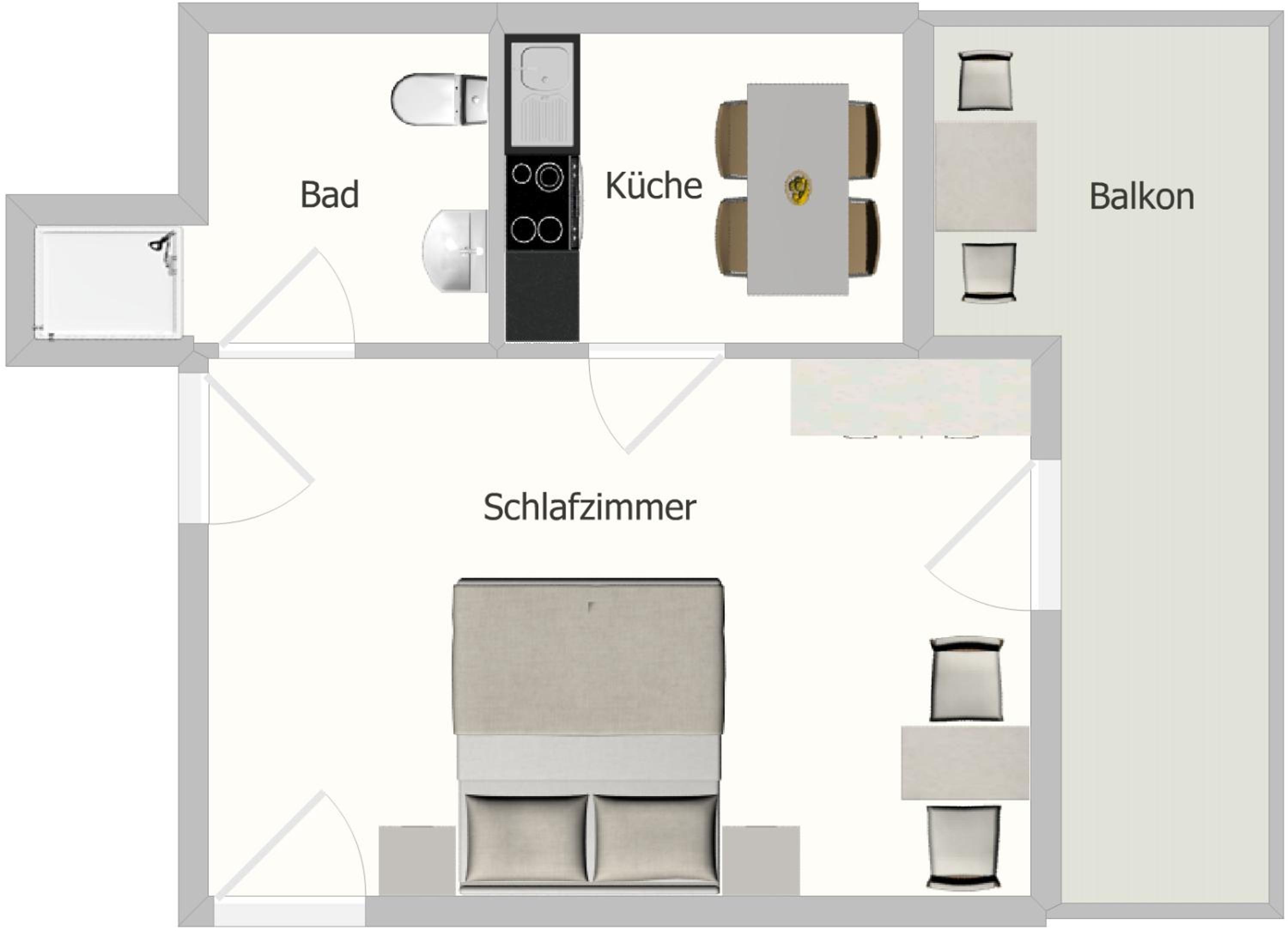 Two-Bedroom Apartment photo 2