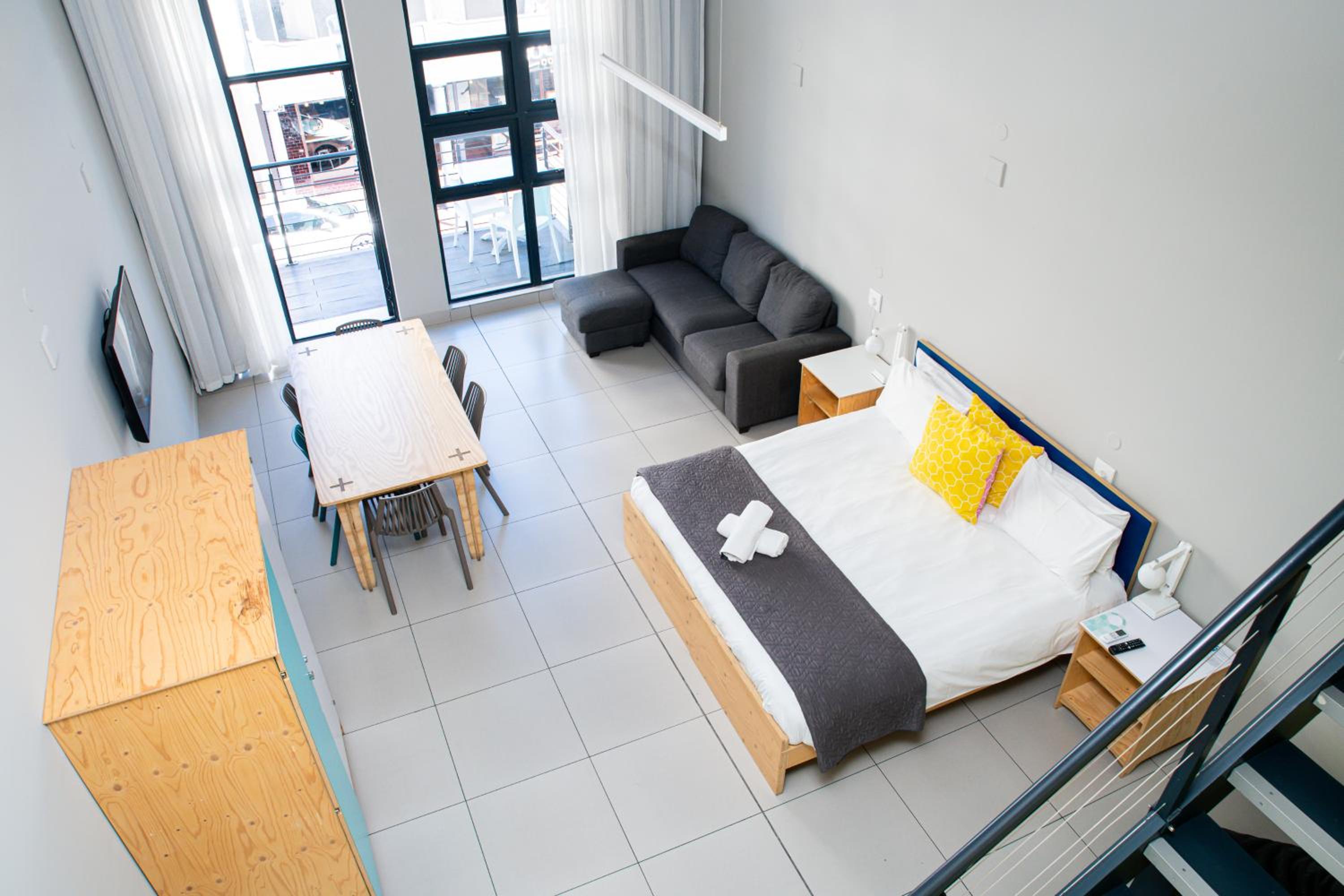 Studio with Balcony