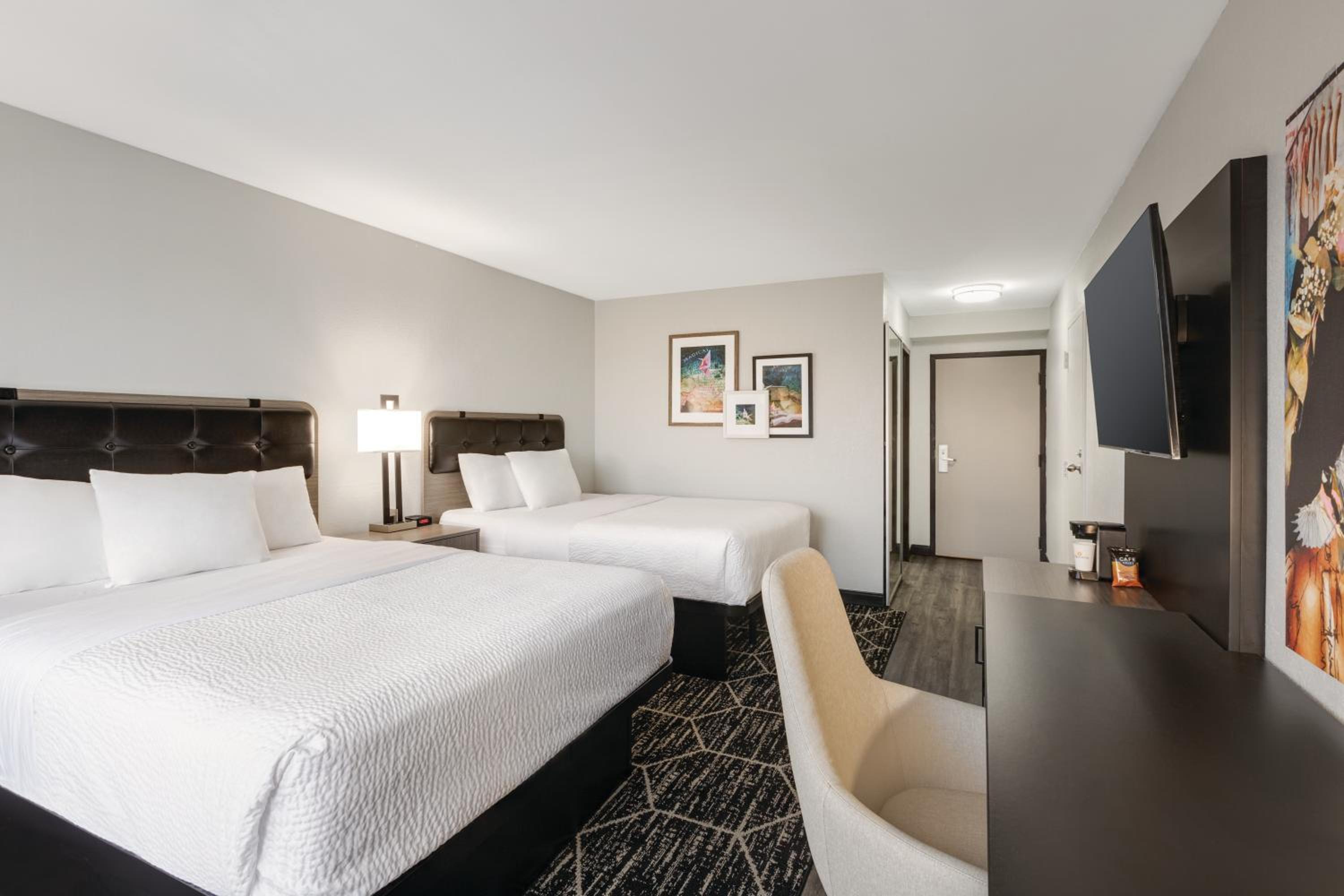 Queen Room with Two Queen Beds and Bath Tub - Mobility Accessible/Non-Smoking - Photo 1
