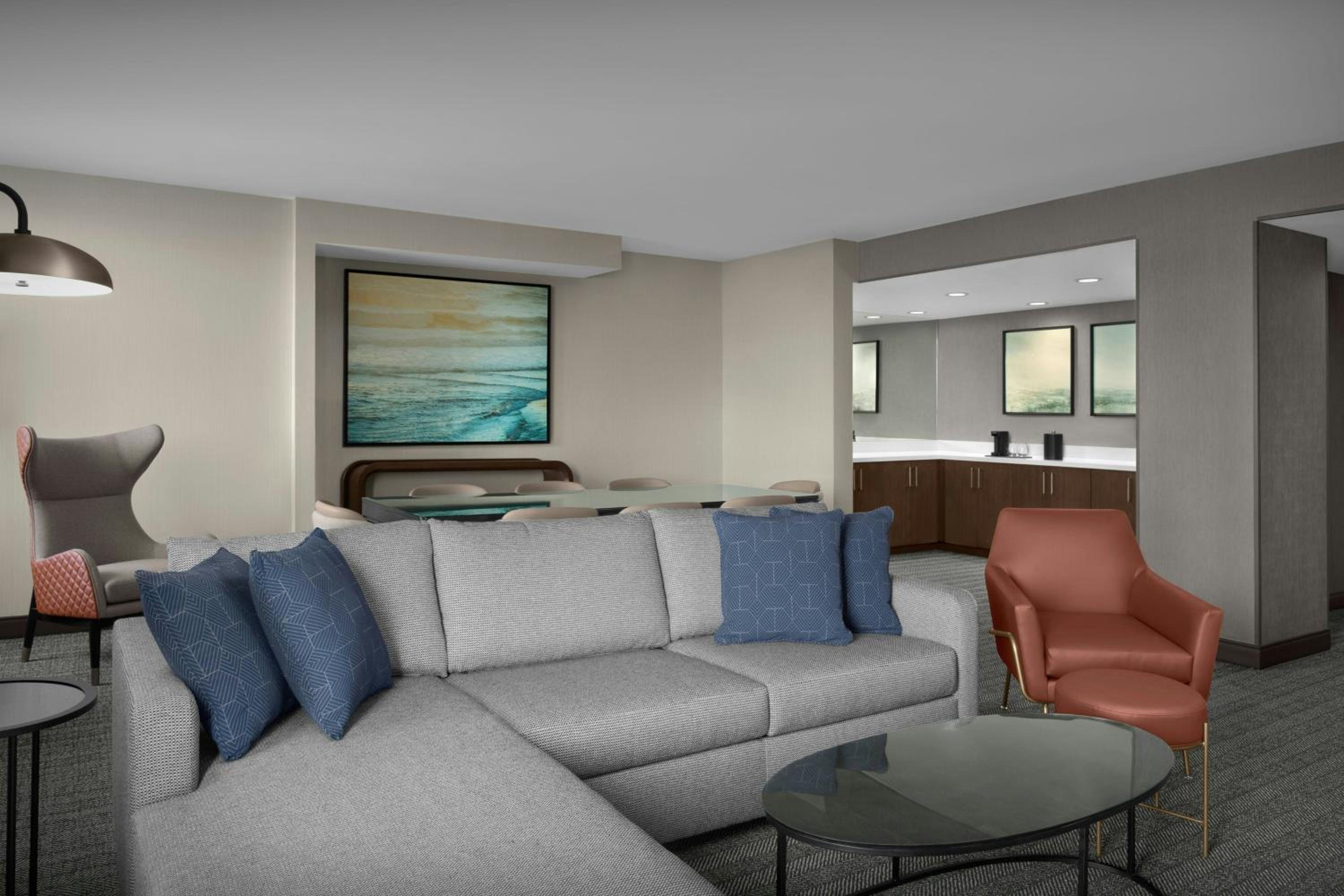 One-Bedroom Superior King Suite with Sunrise View, Balcony and Sofa Bed