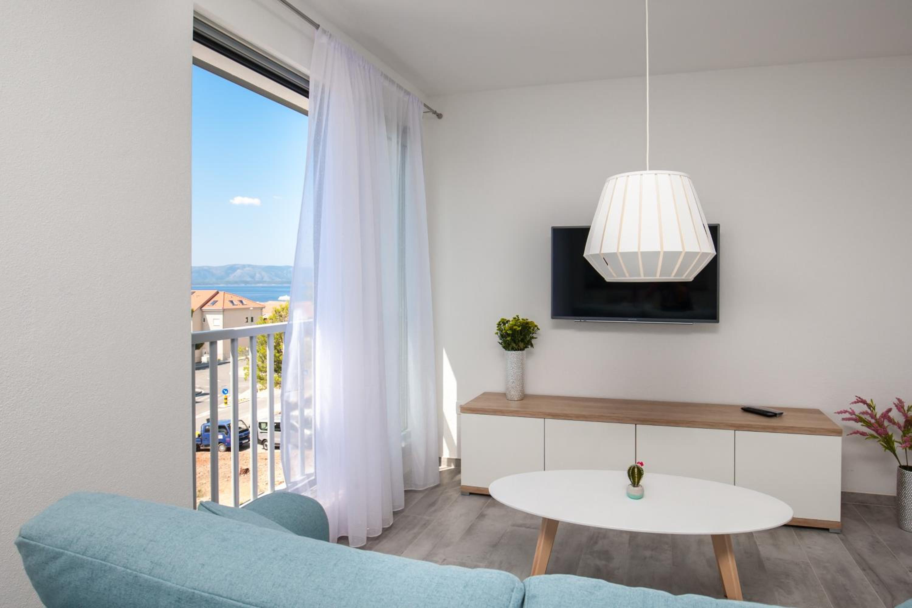 Apartamento de un dormitorio con vista al mar