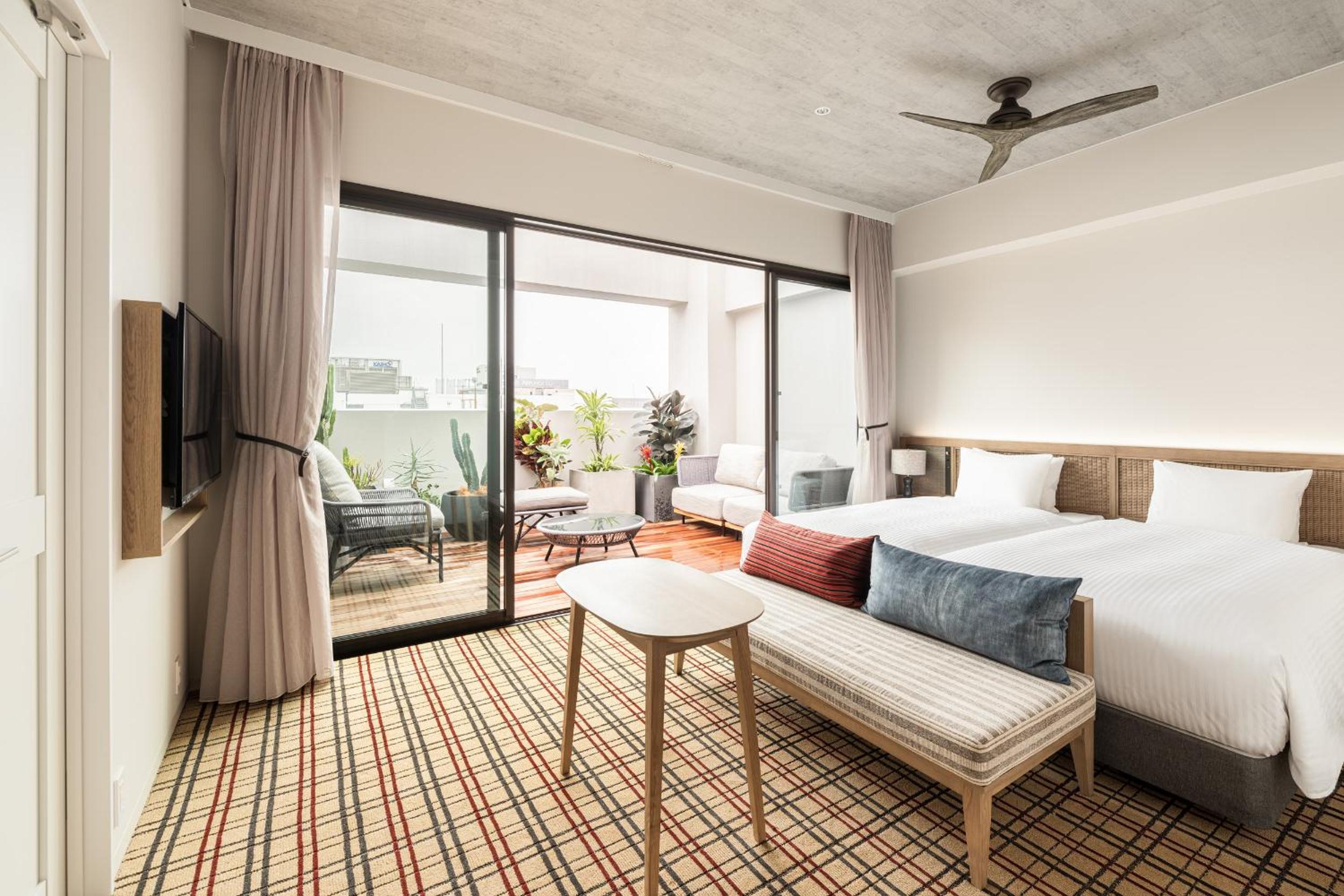 Executive Terrace Room Twin with Terrace and Open Air Bath photo 1