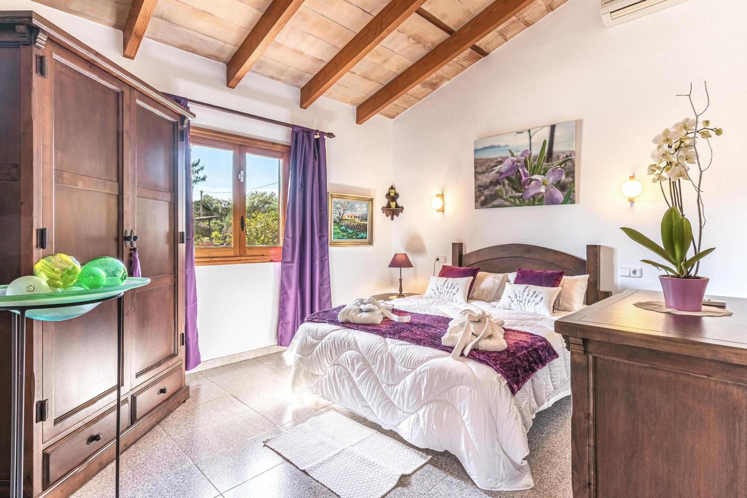 Villa con vistas al jardín