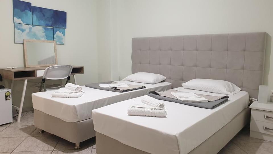 Quarto Duplo ou Twin Standard com Vista para o Mar