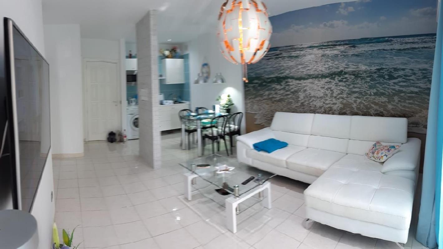 Apartamento con vista al jardín