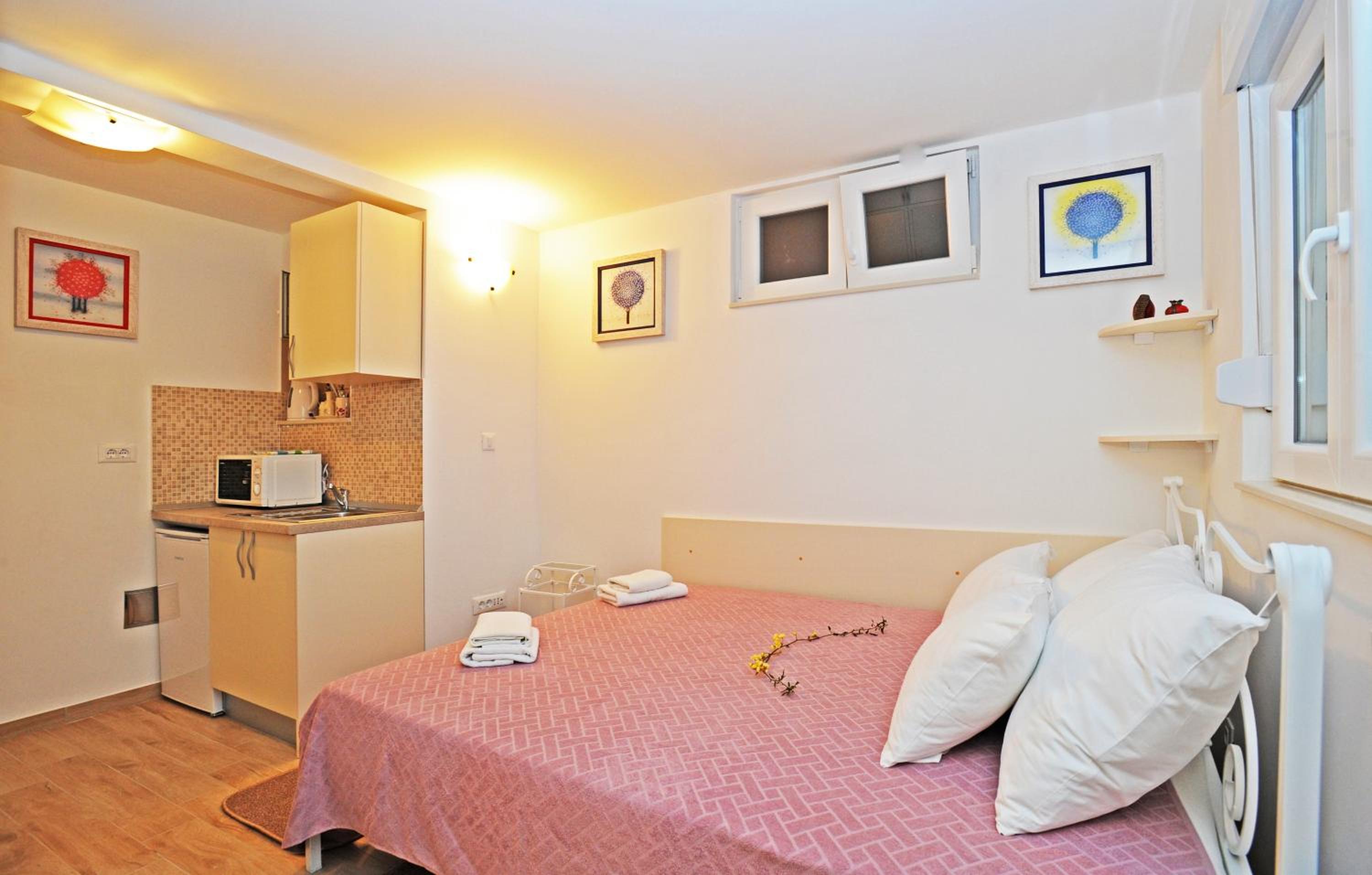Basic Studio Apartment with External Terrace and Sea View