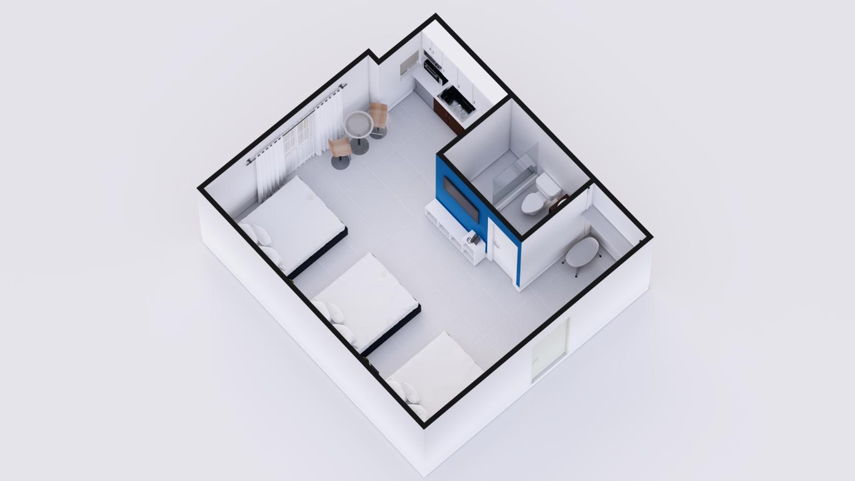 Deluxe Triple Studio with Kitchen thumbnail 5