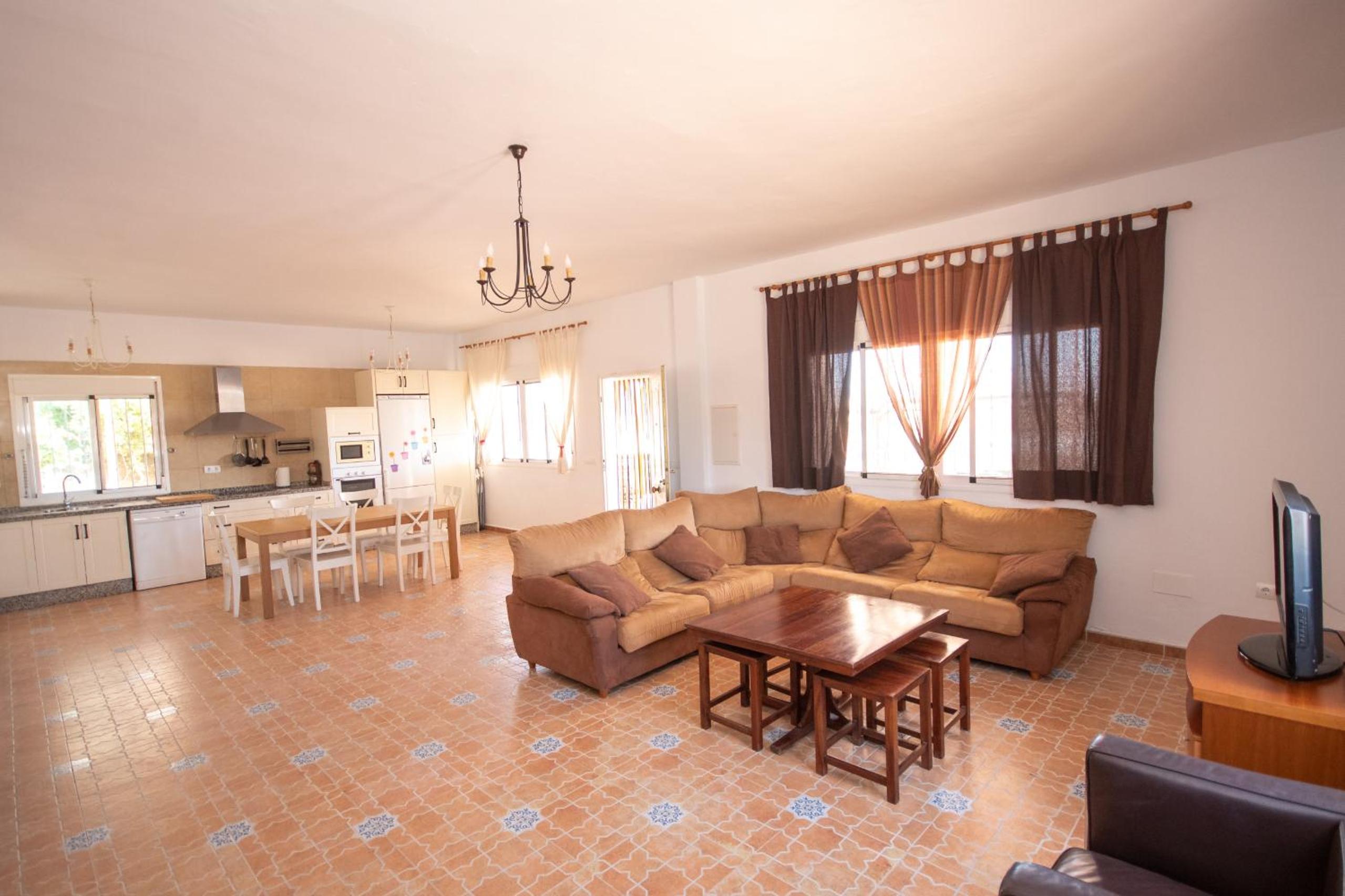 Villa con vistas al jardín