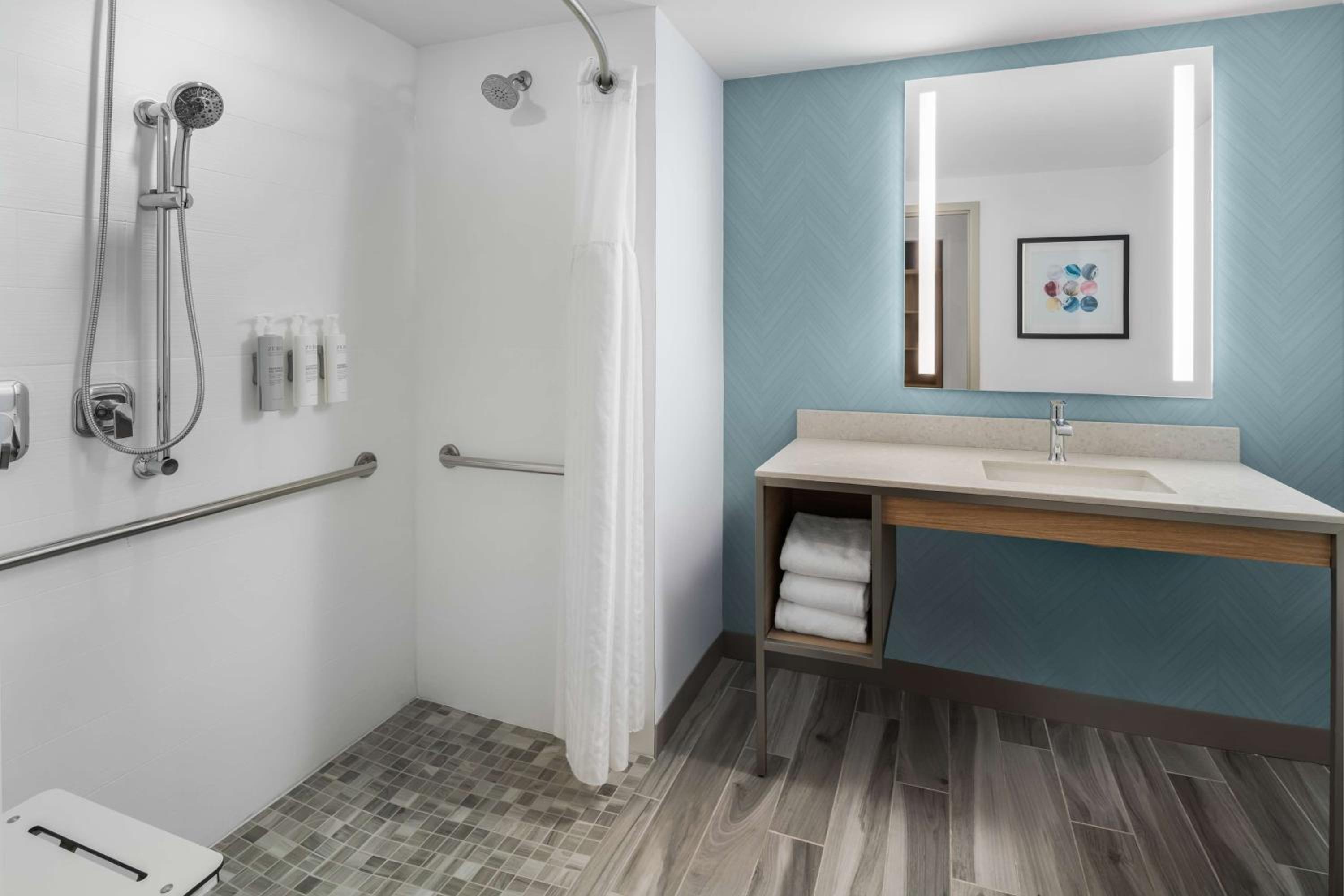 King Room with Roll-In Shower - Mobility Access