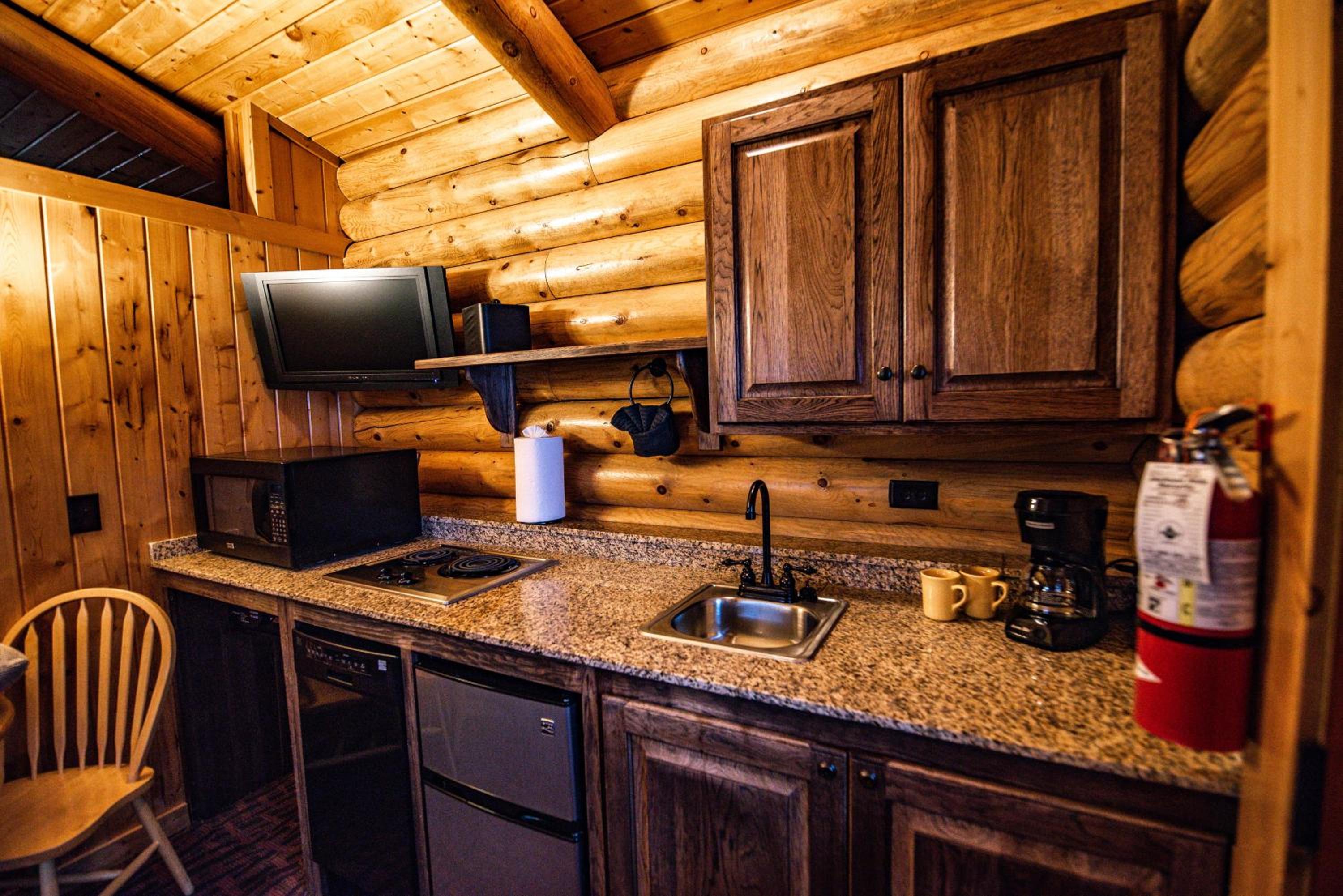 Log Cabin with two queen beds  - Photo 7