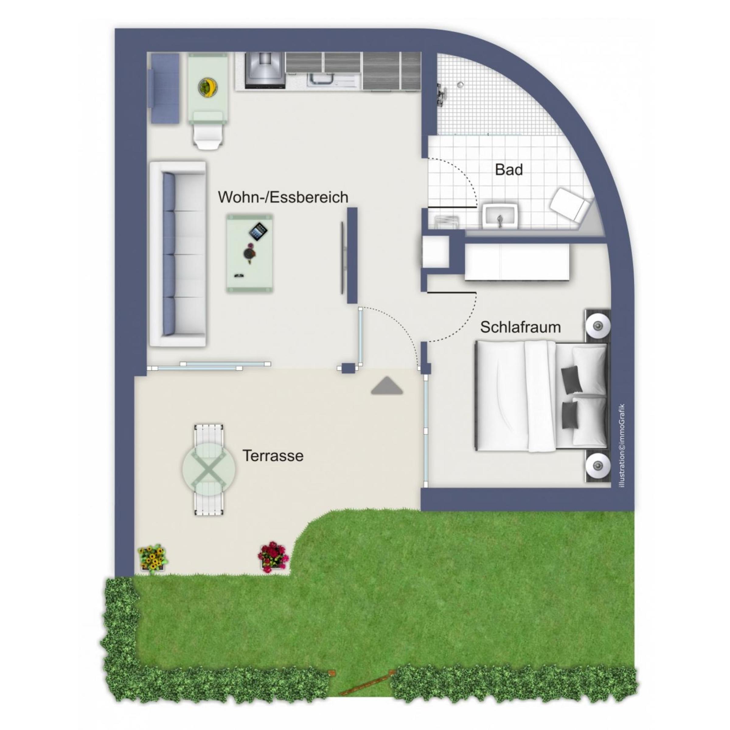 Apartment with Terrace photo 3