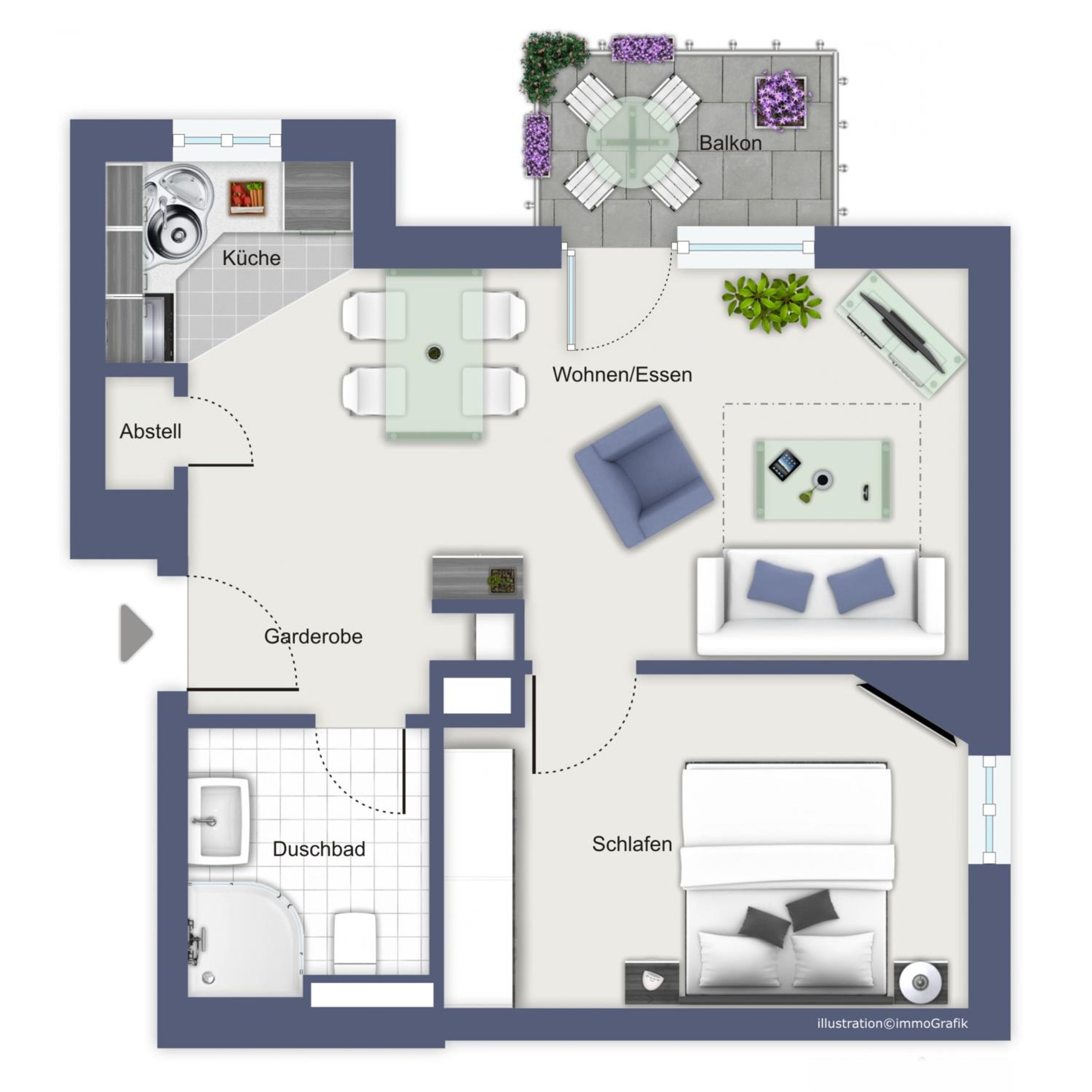 Apartment With Balcony photo 3