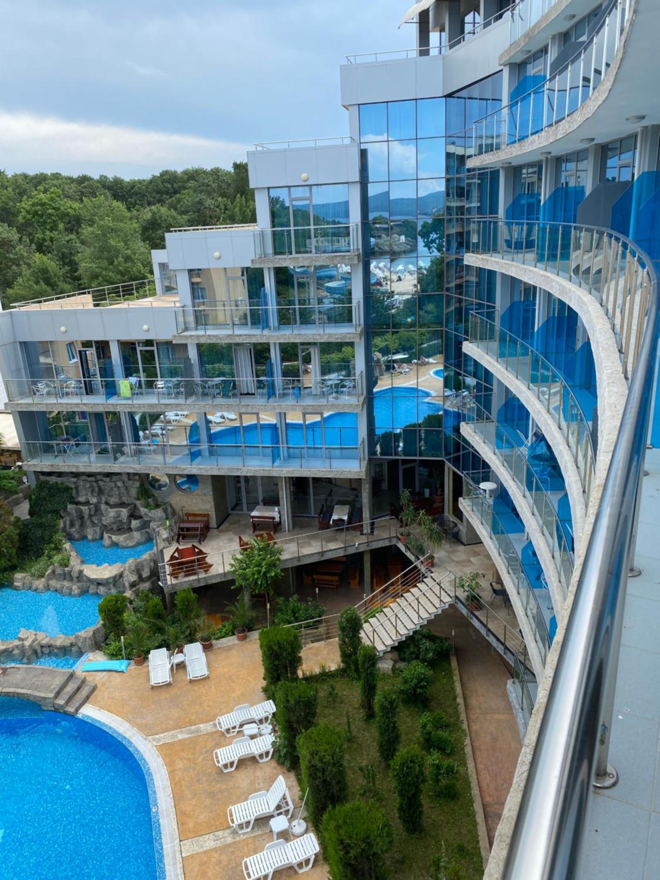 Twin Room with Pool View