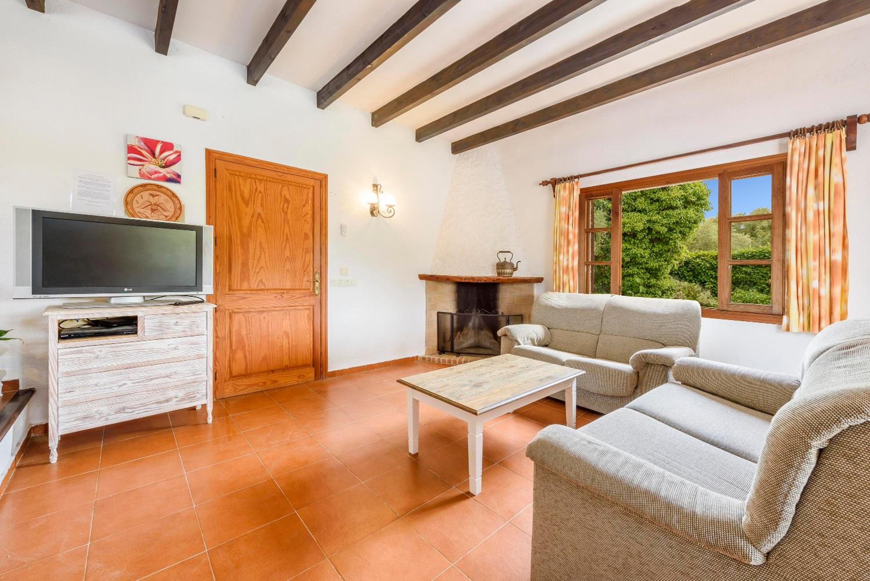 Villa con vistas al jardín