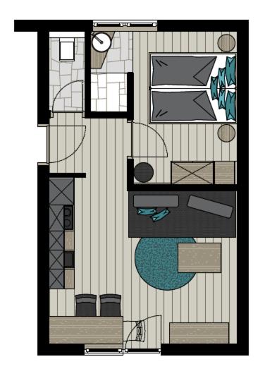 One-Bedroom Apartment photo 2