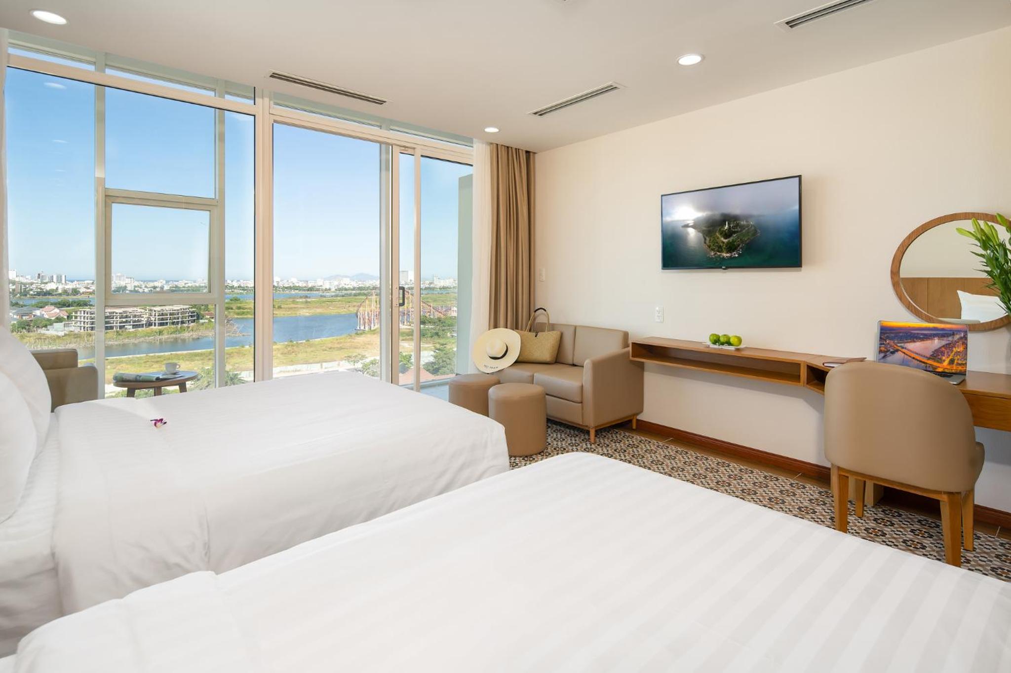 Studio Triple Room with Balcony and Han River view - Photo 11