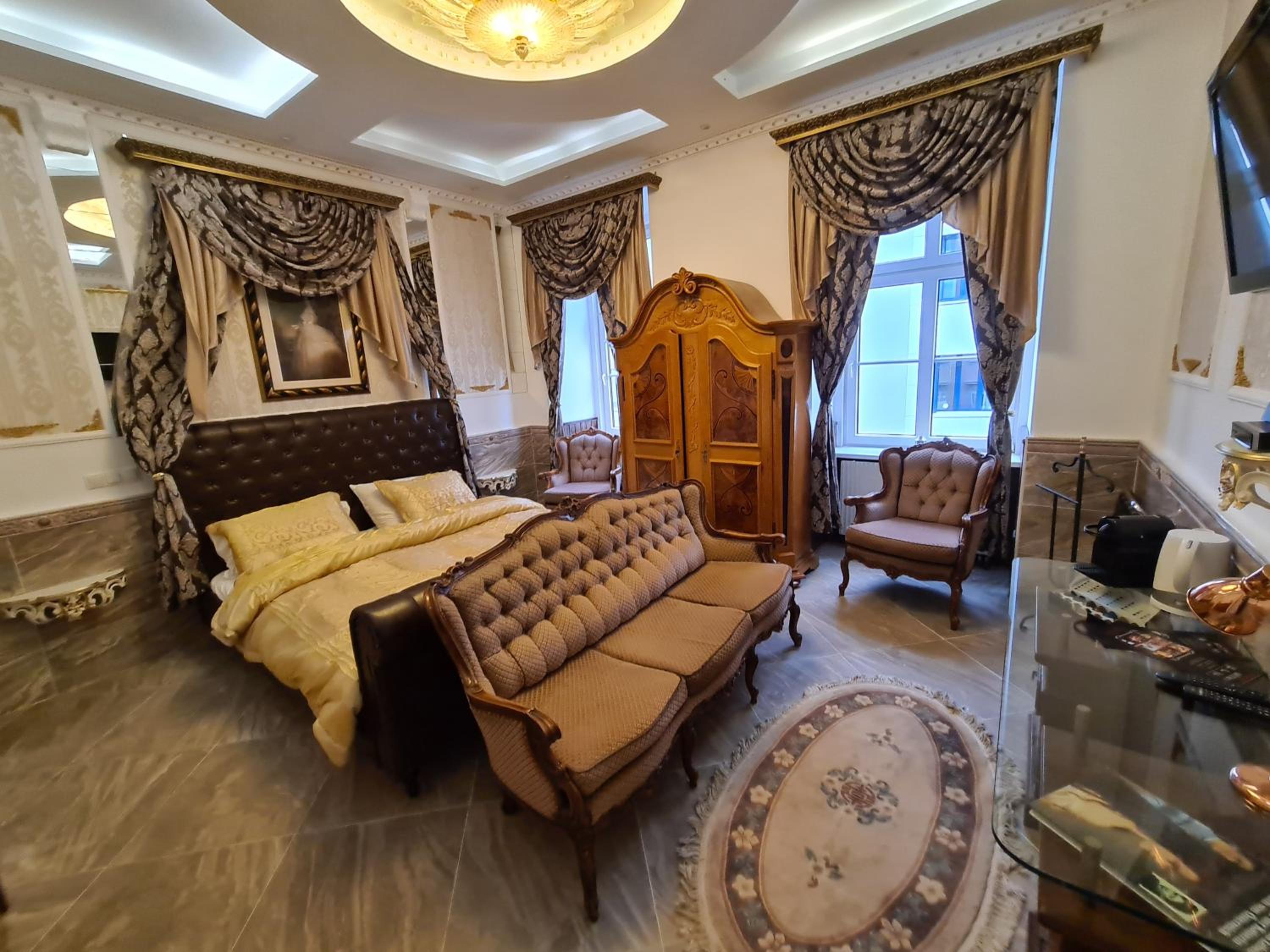 Family Room With Bathroom