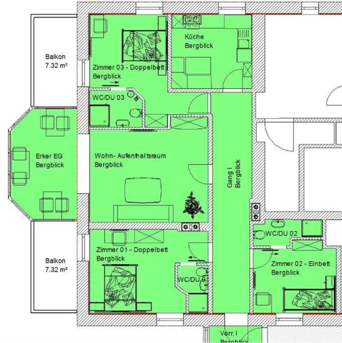 Apartment with Mountain View photo 3