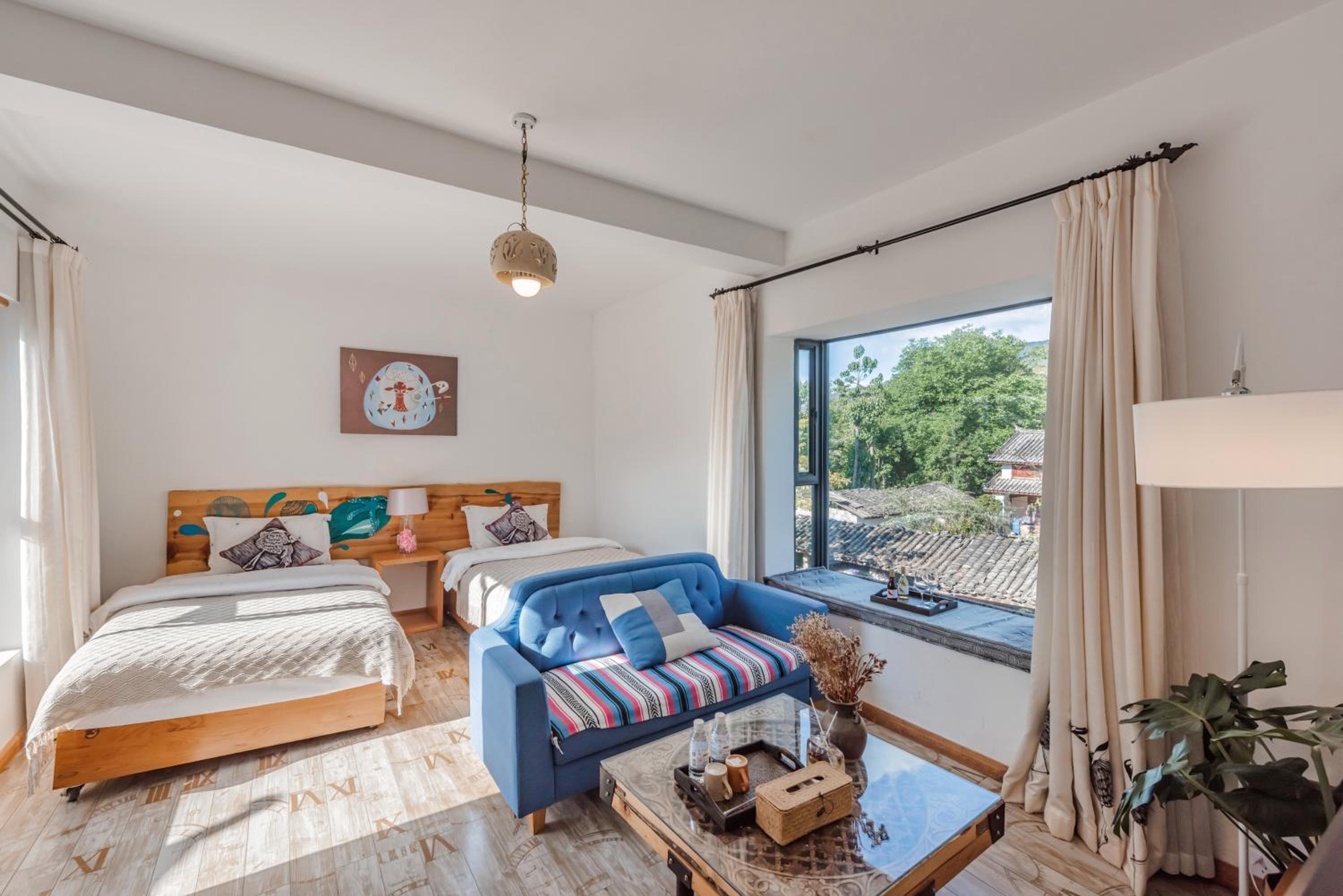 Twin Room with Mountain View