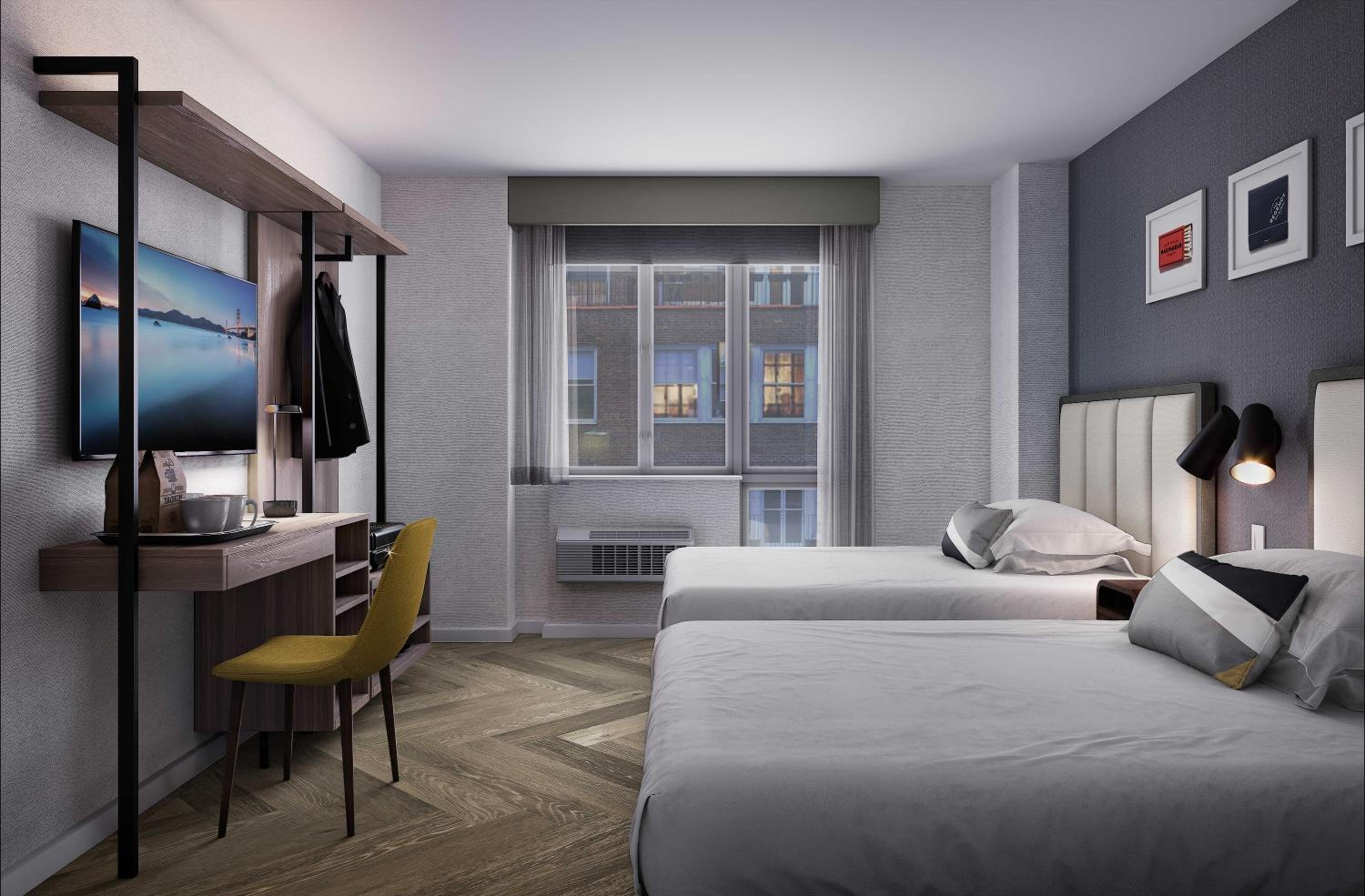 Standard Double Room - Mobility Accessible with Transfer Shower