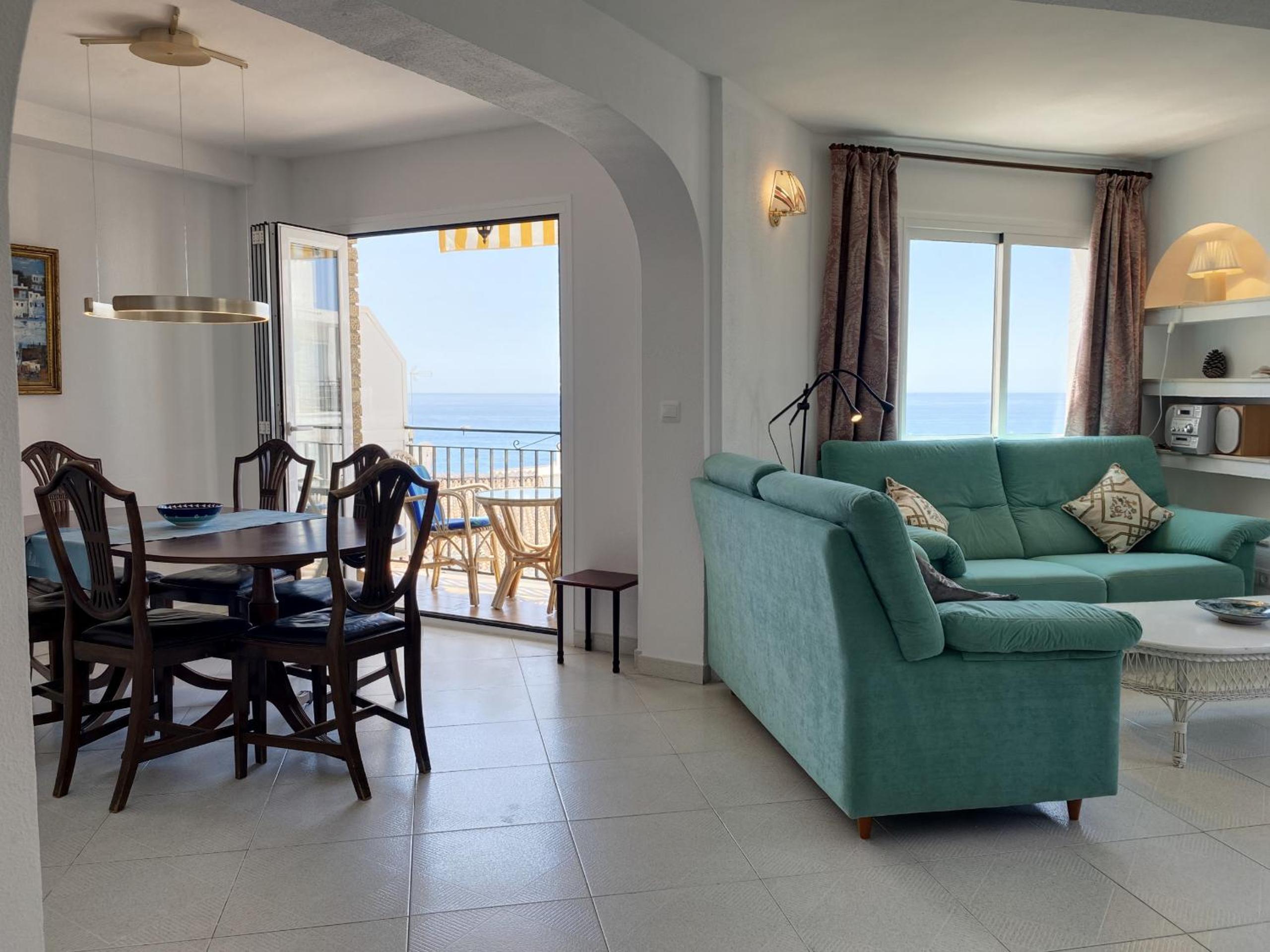 Apartamento con vista al mar