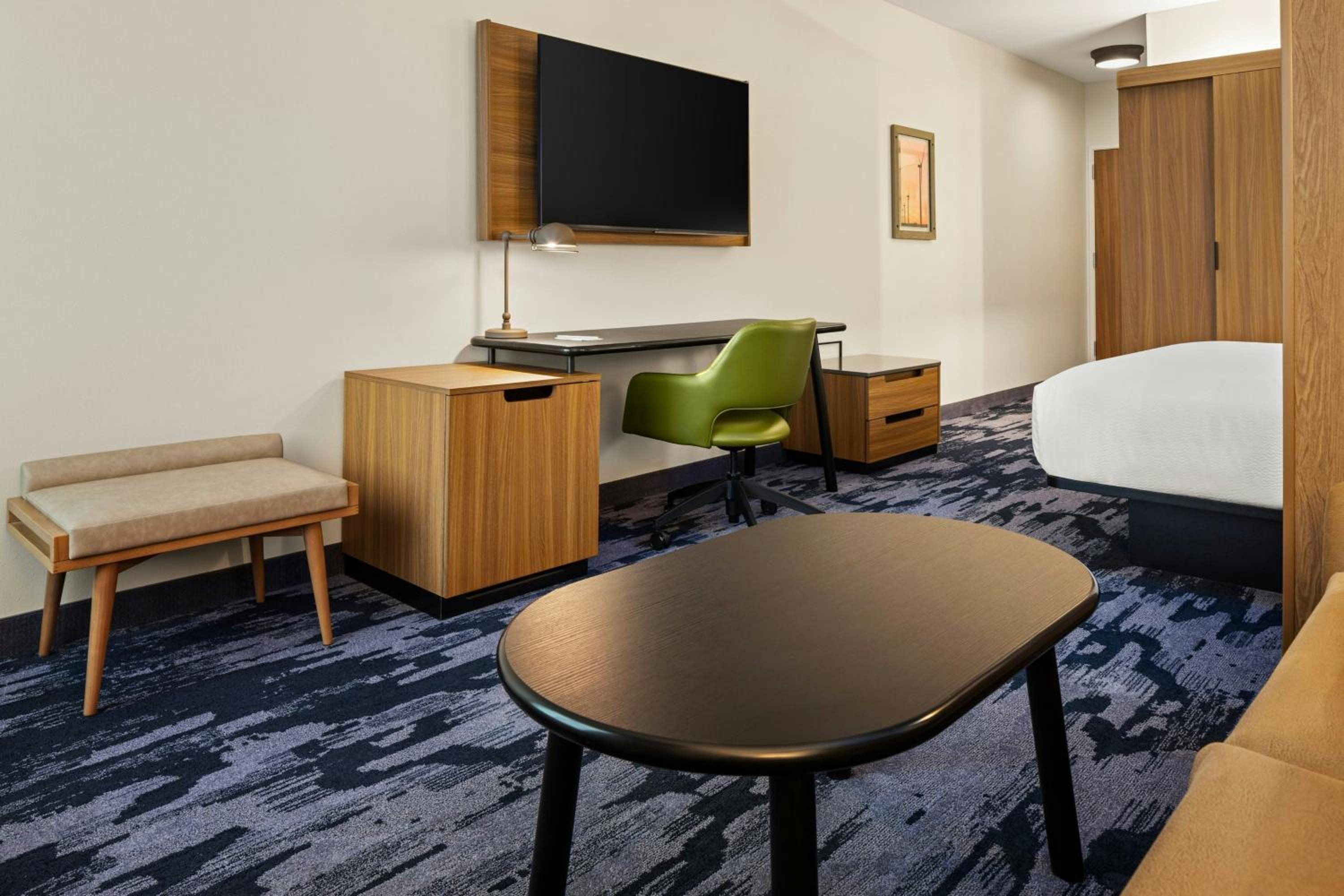 Studio with King Bed and Sofa Bed