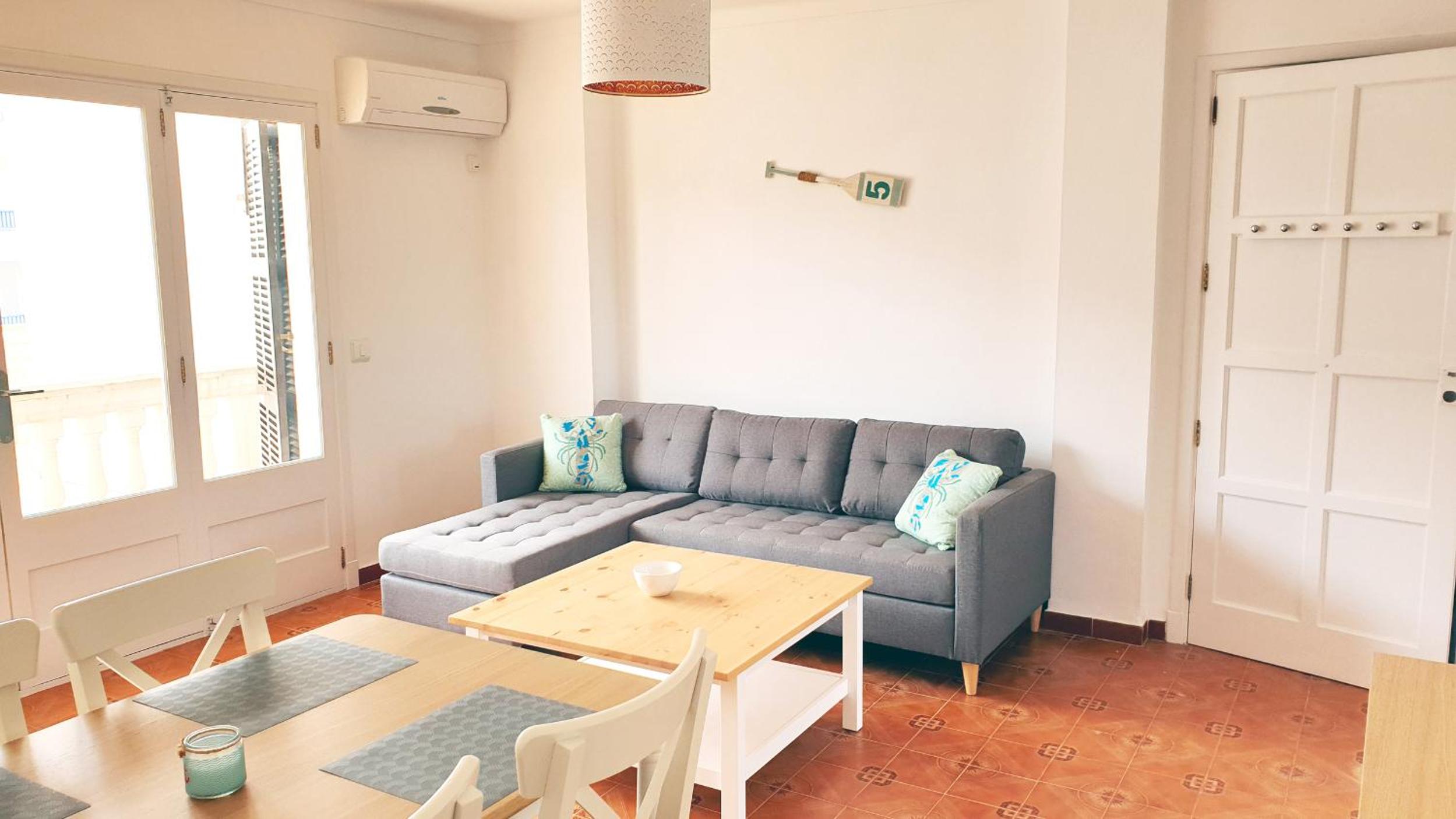Apartamento de dos habitaciones
