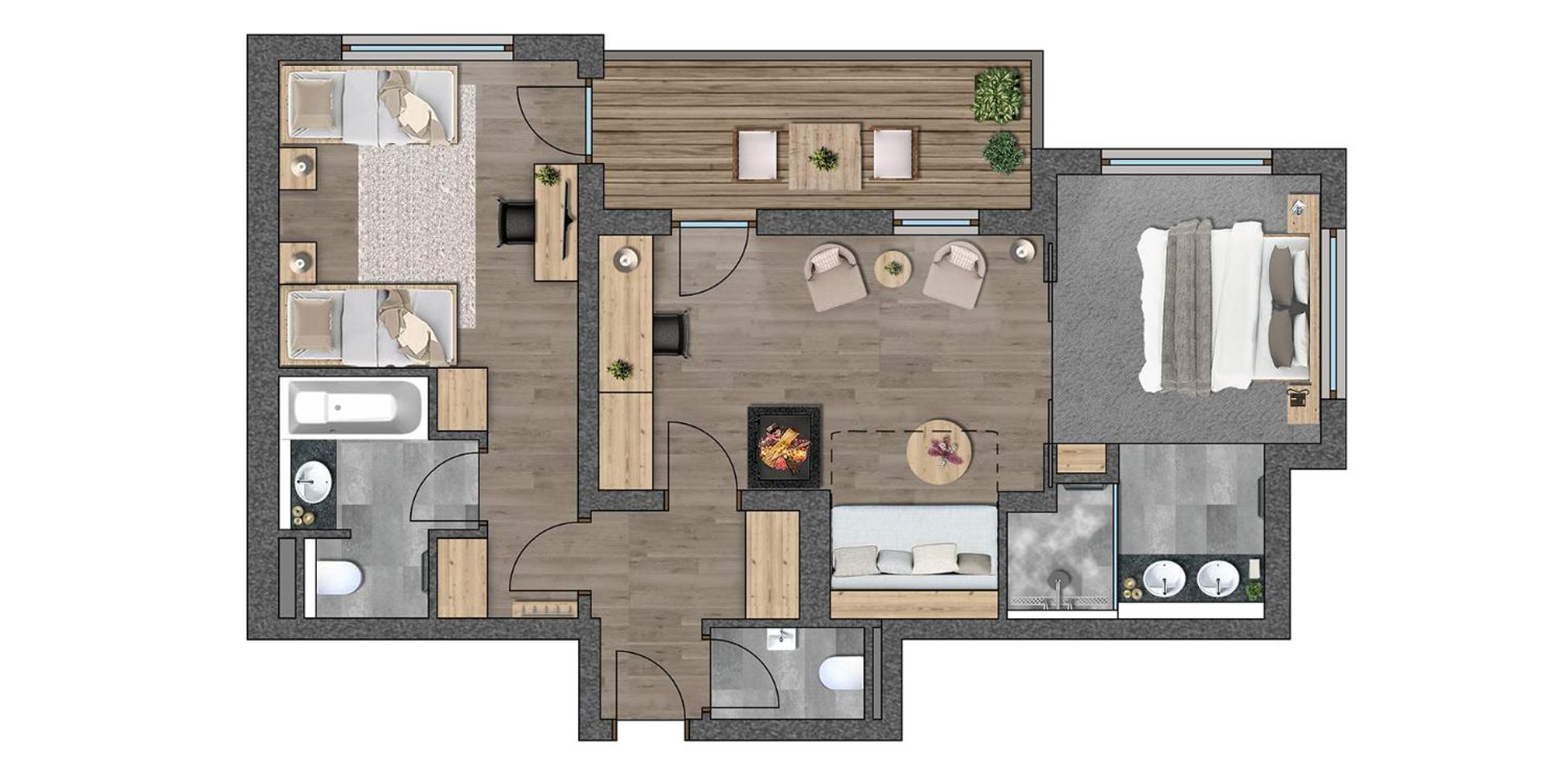 Premium Family Suite Schwalbennest photo 3