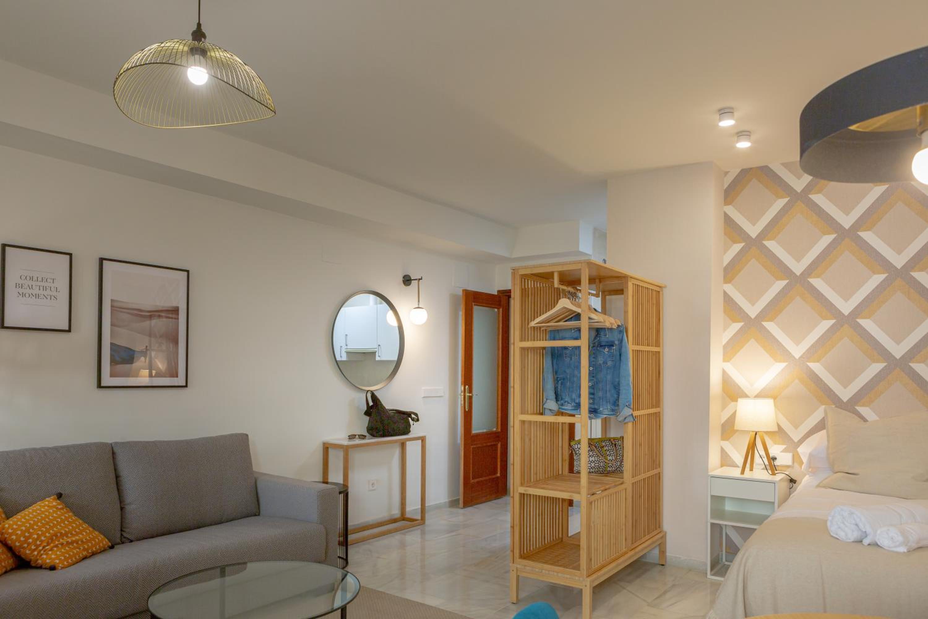 Estudio con terraza