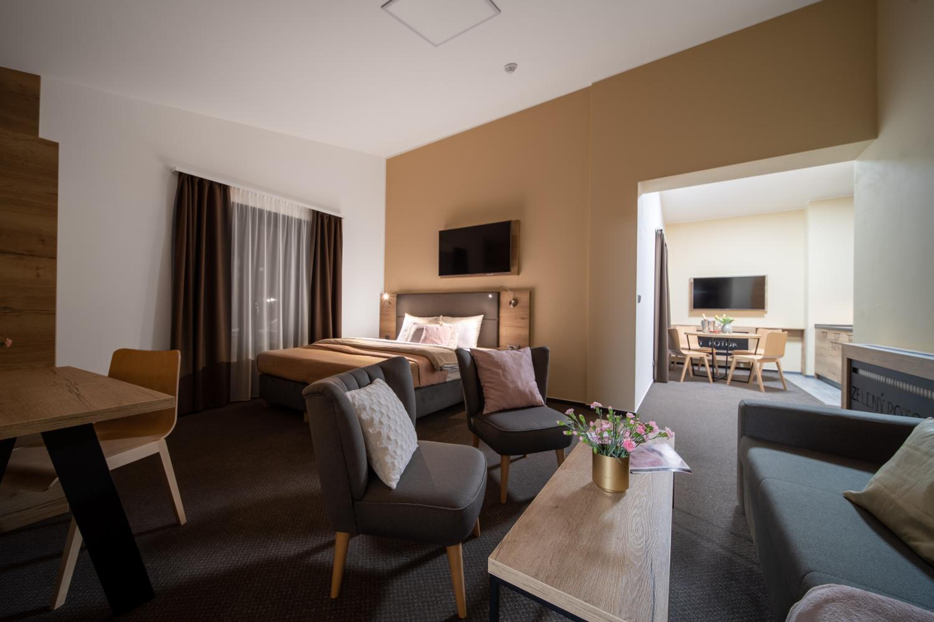 Superior Two-Bedroom Apartment with Mountain View