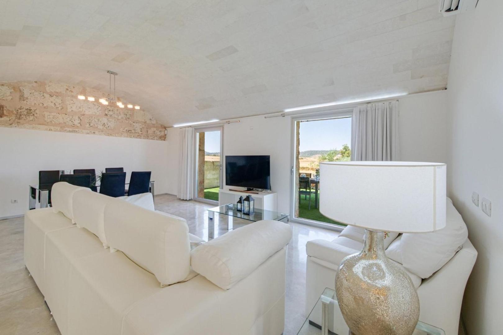 Villa con vistas al jardín