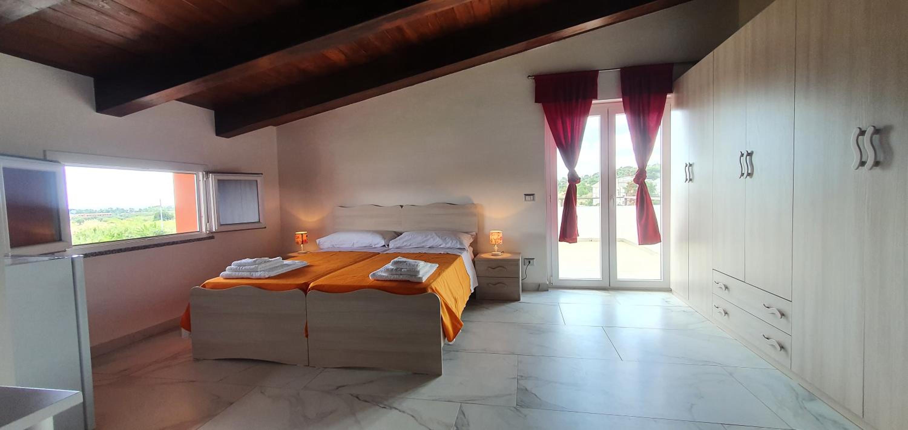 Quadruple Room with Terrace