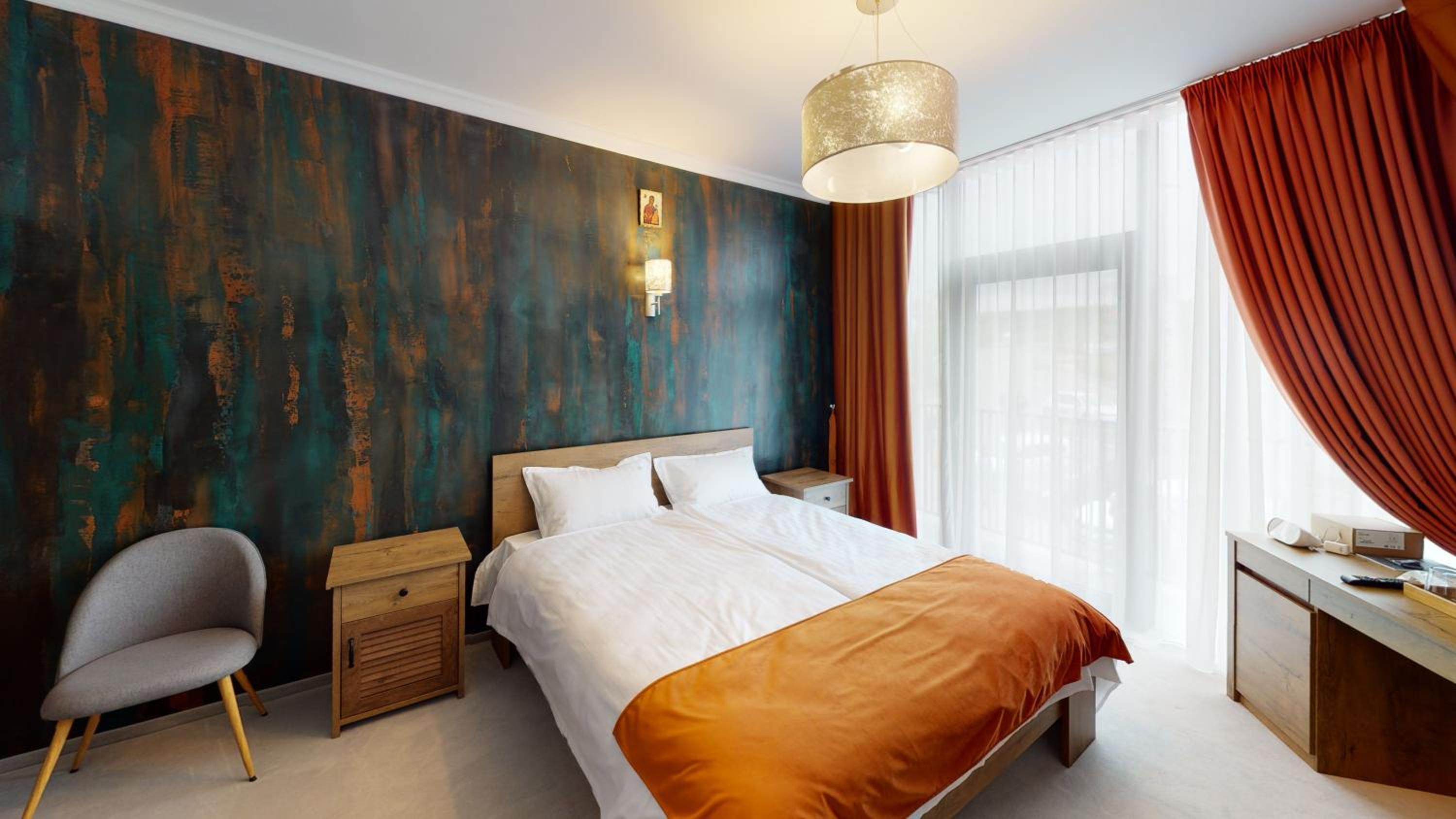 Deluxe Double Room with Balcony - Photo 2