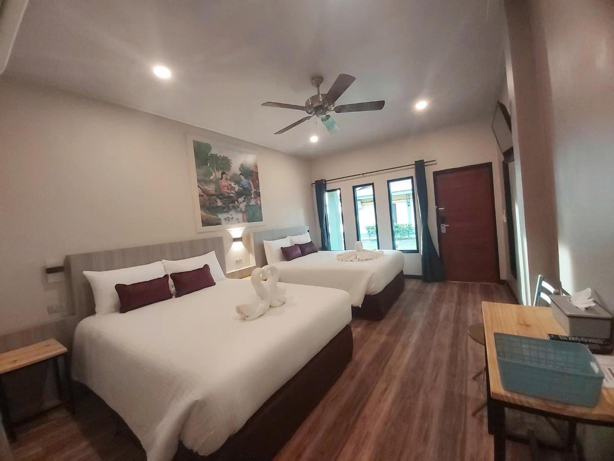 Quadruple Room with Garden View photo 2