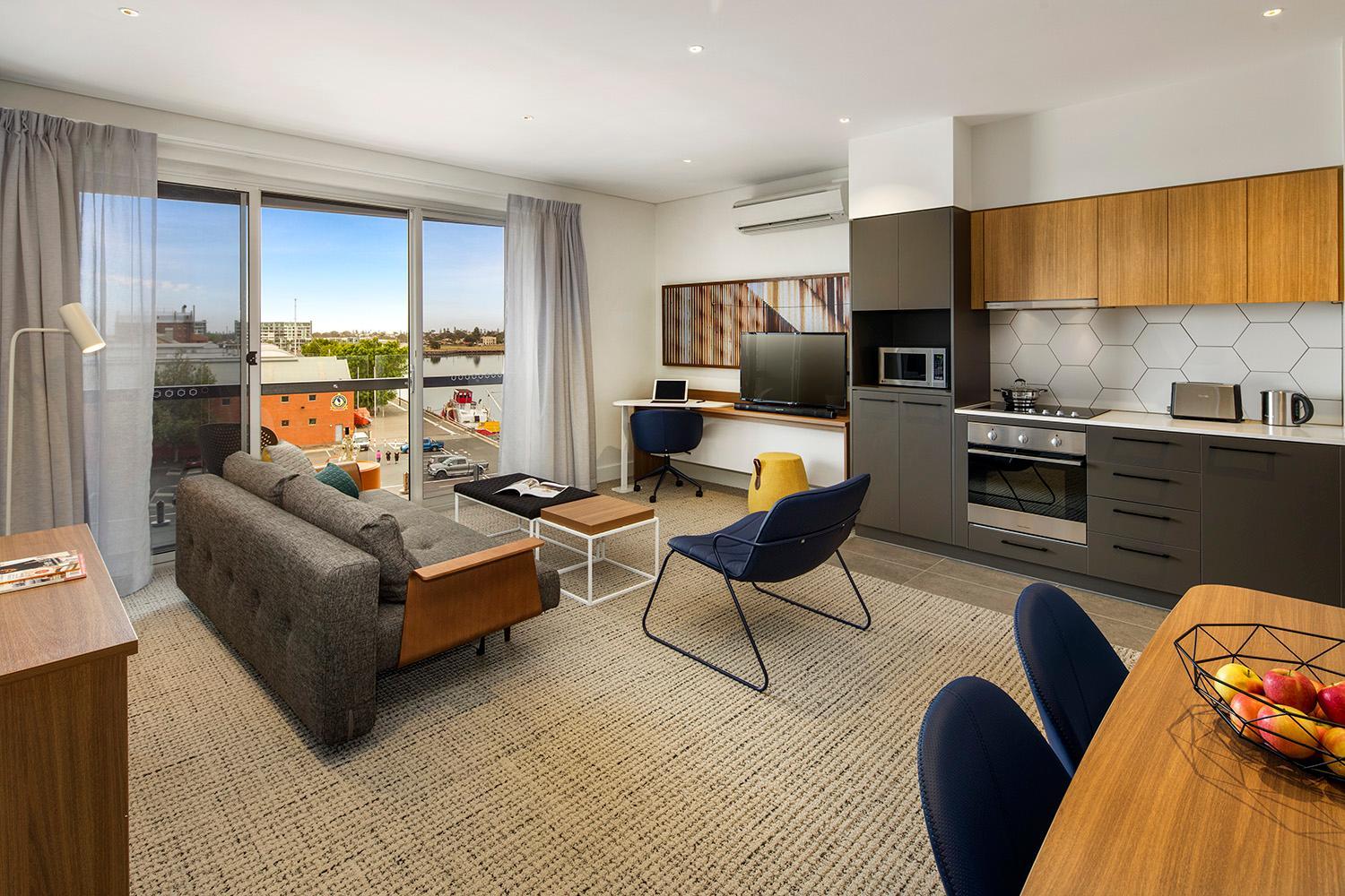 Two-Bedroom Apartment with Balcony