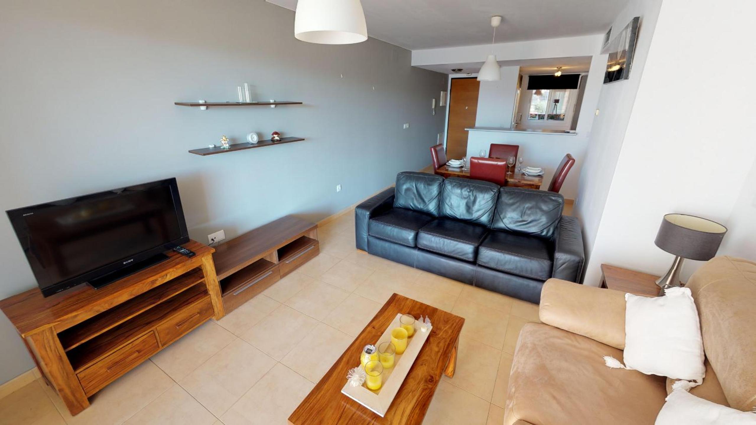 Apartamento de dos habitaciones