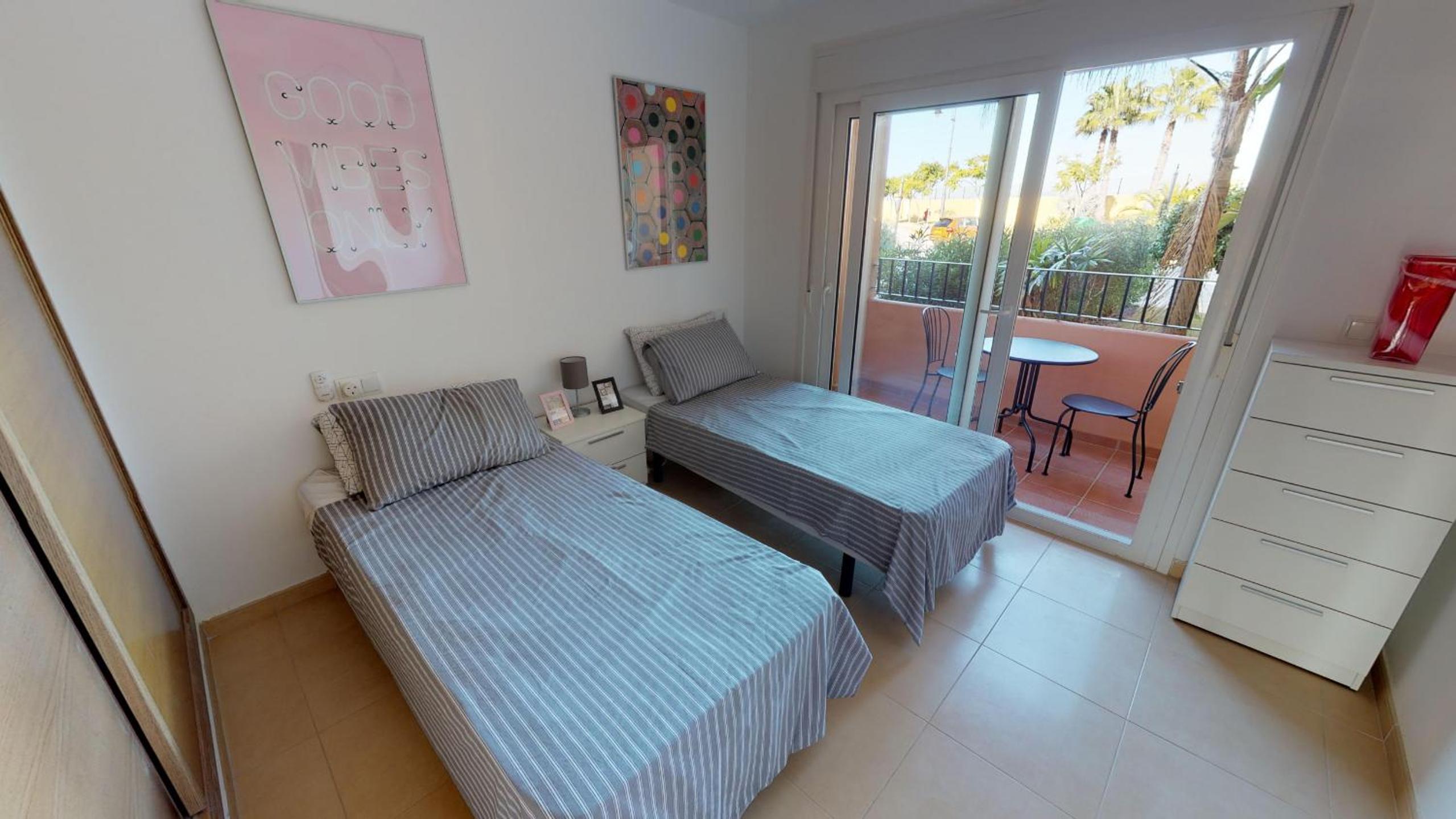 Apartamento de dos habitaciones