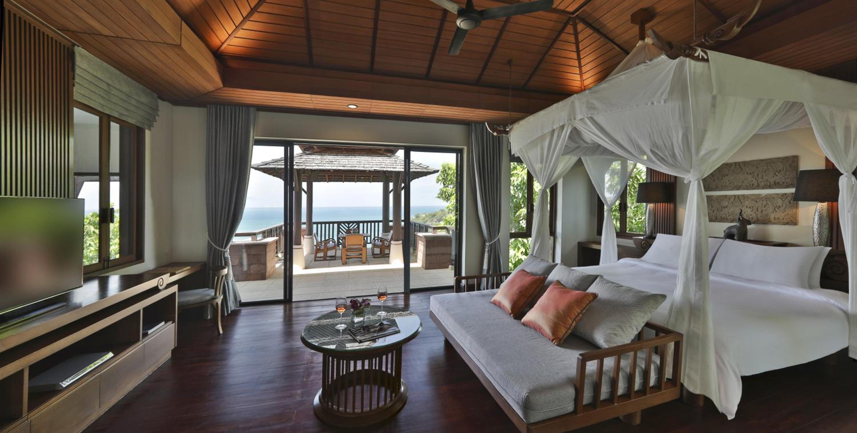 Hillside Ocean View Private Pool Villa 3 Bedrooms - Free Krabi Airport Transfer