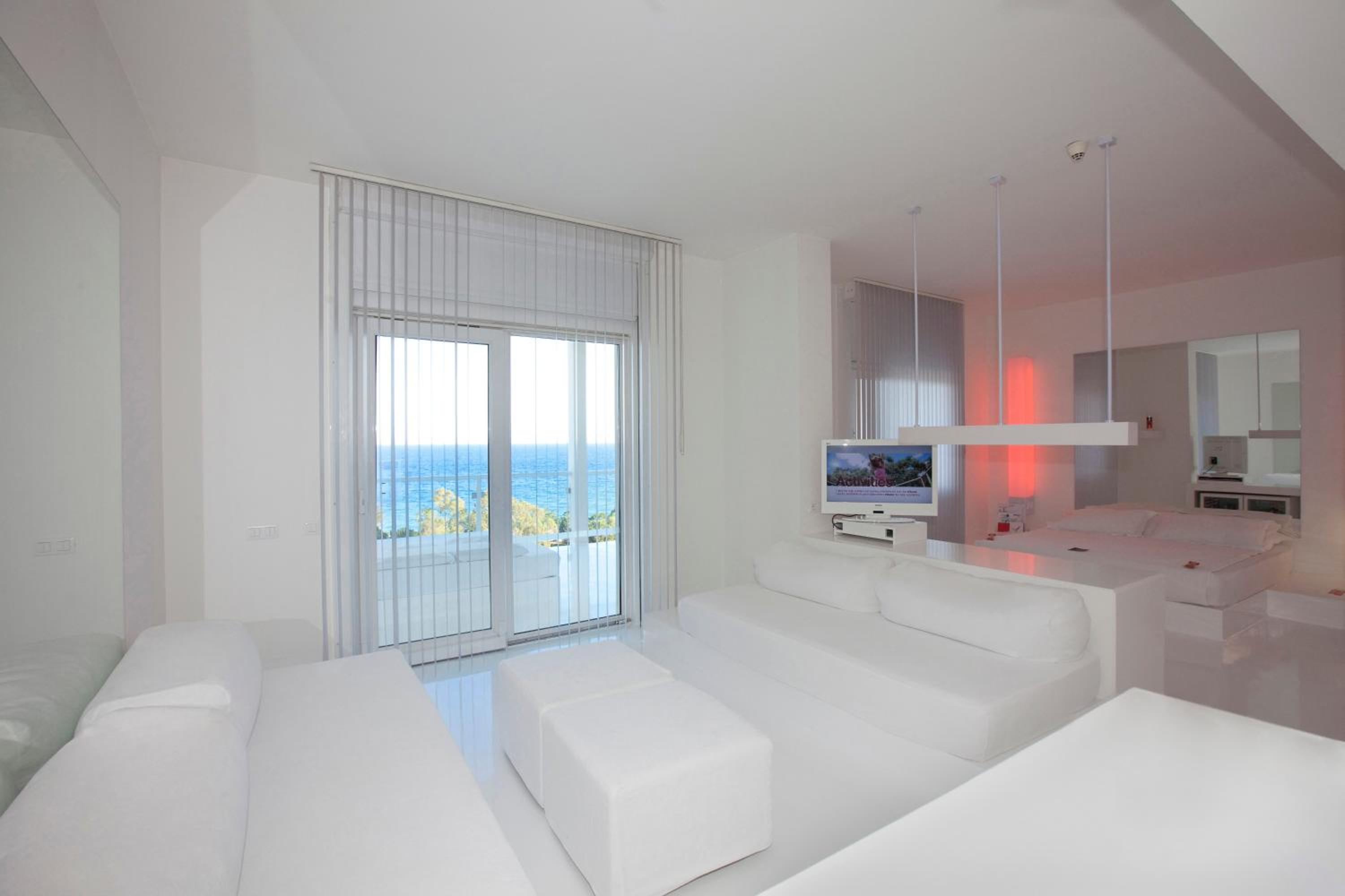Family Room with Land View