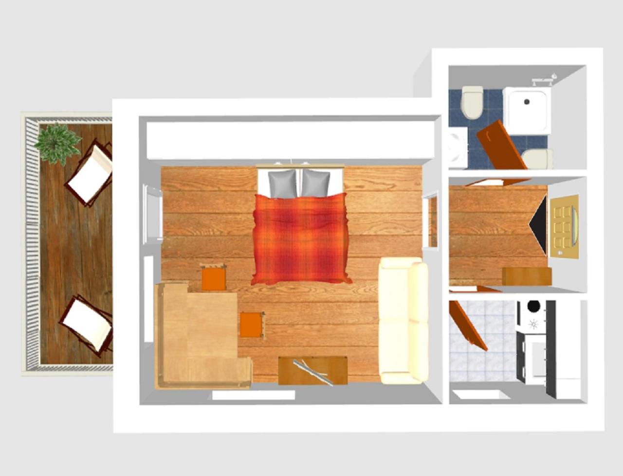Studio with Balcony photo 3
