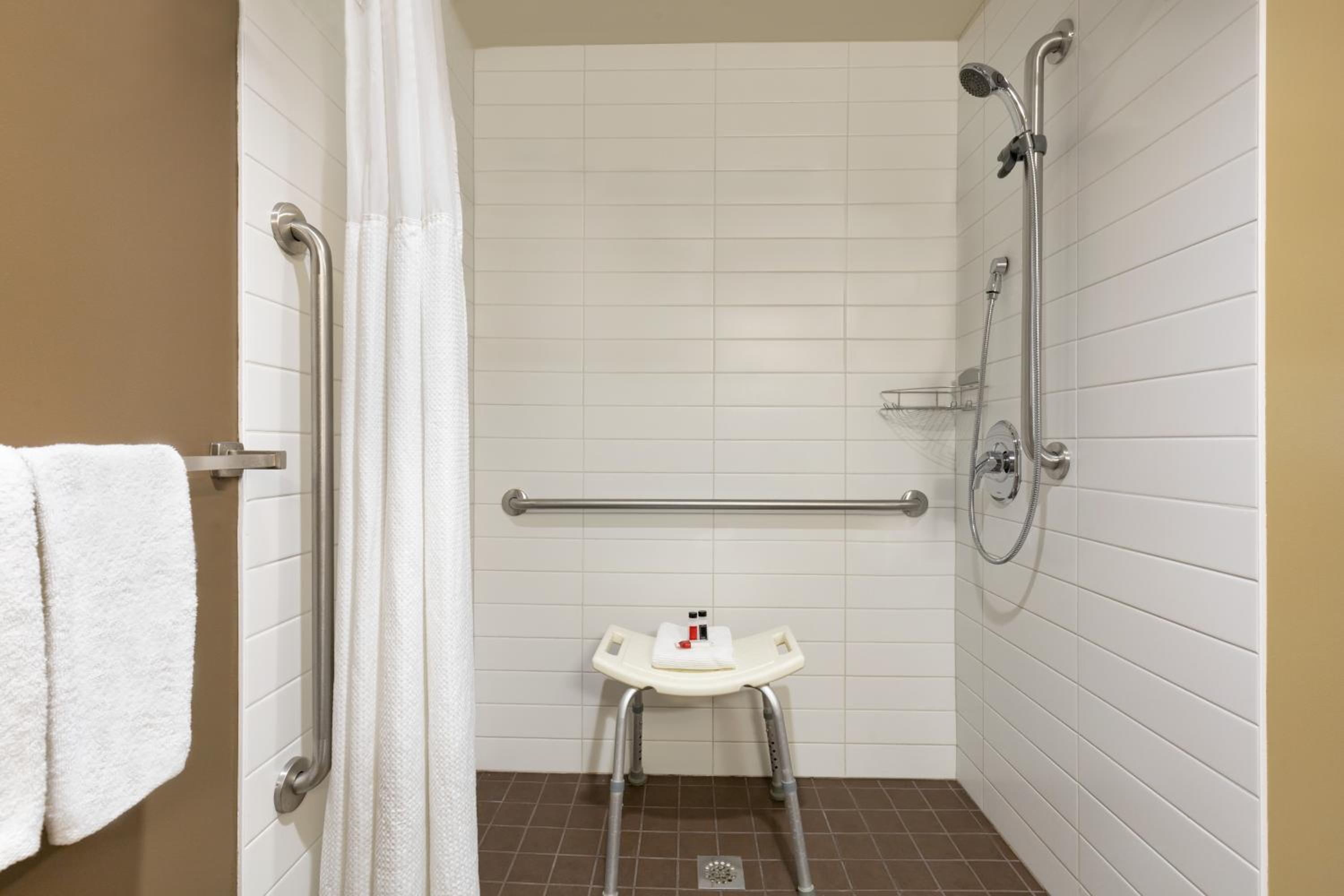 Queen Room with Roll-In Shower - Mobility Accessible/Non-Smoking - Photo 4