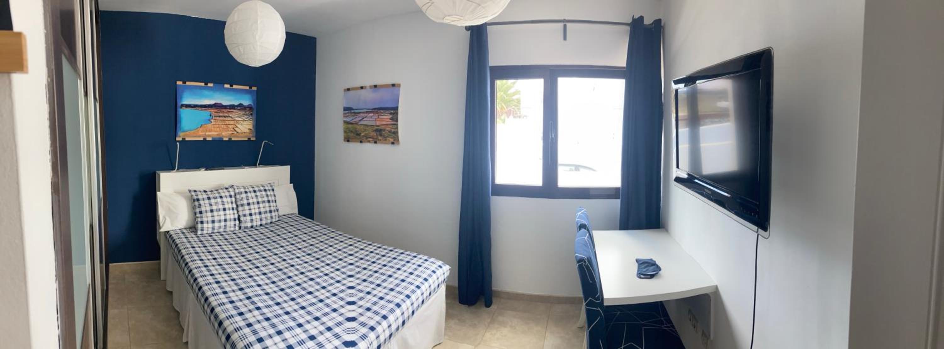 Habitación doble con baño compartido