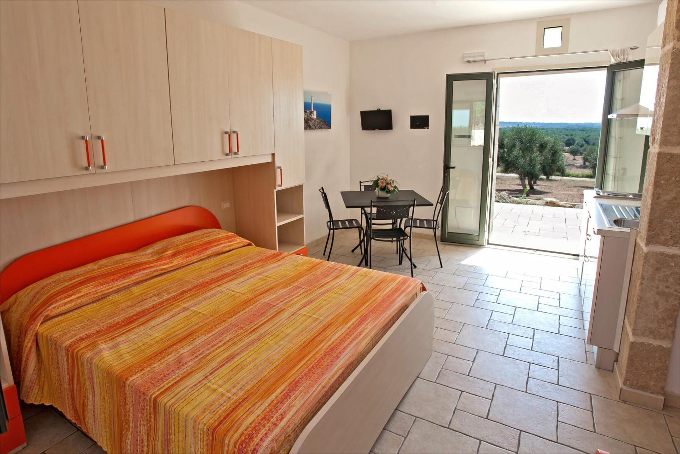 Studio with Patio