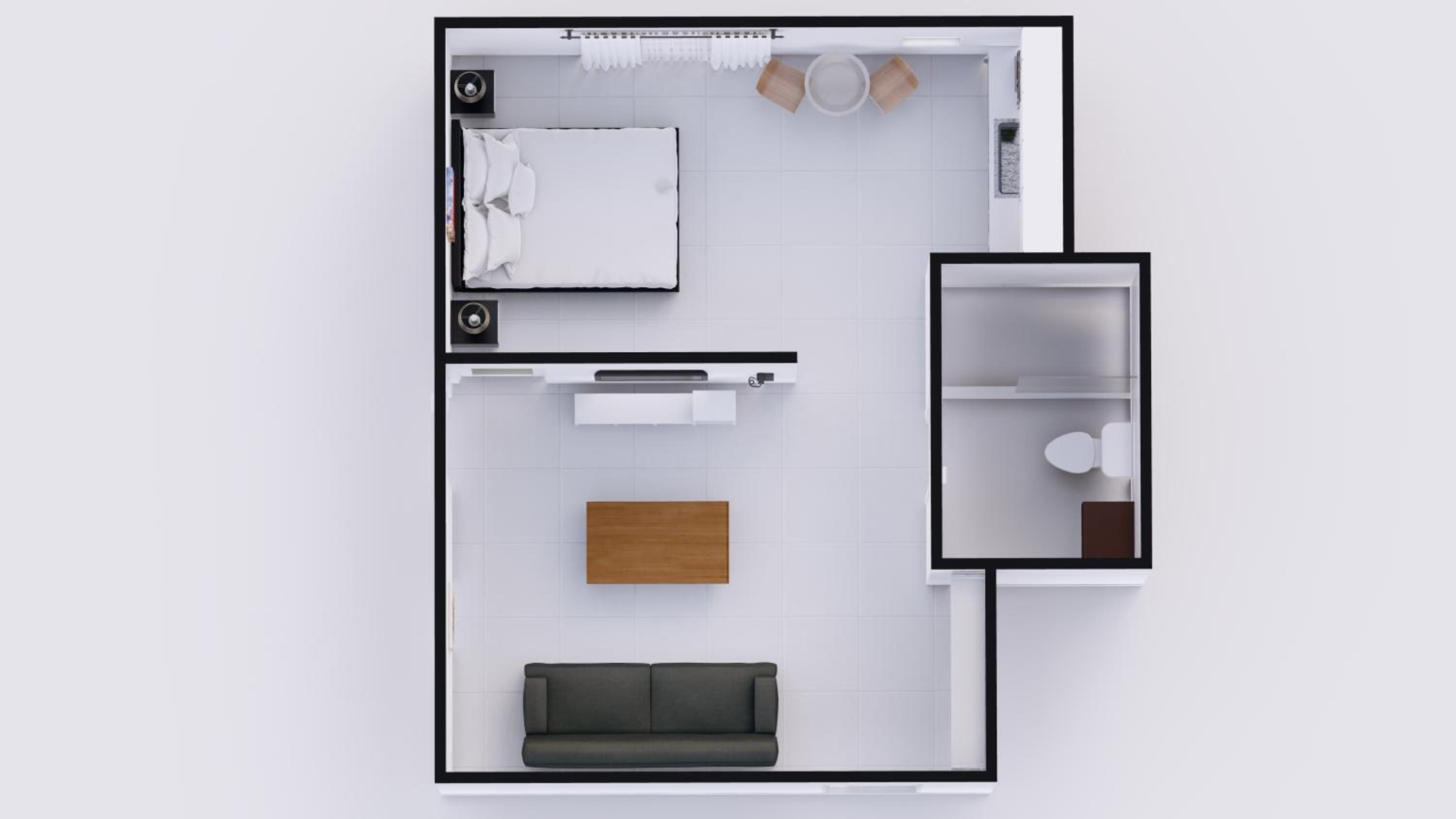 Superior One-Bedroom Suite with Kitchen