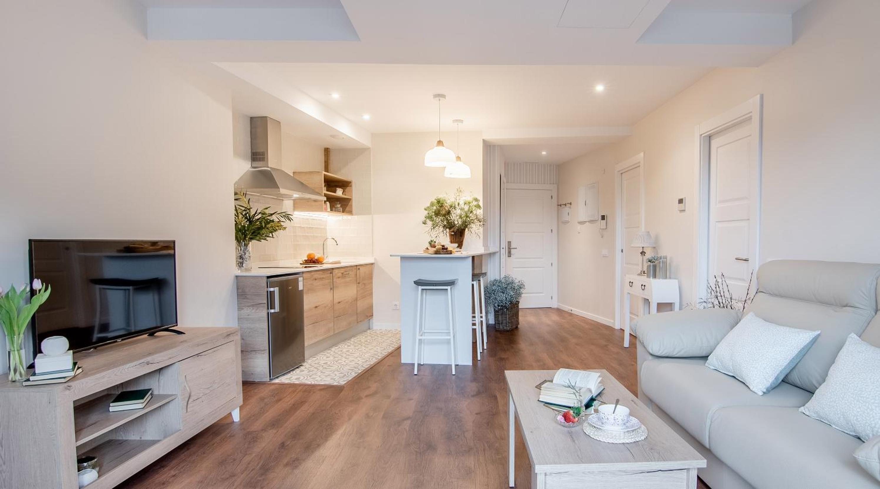 Apartamento de dos habitaciones