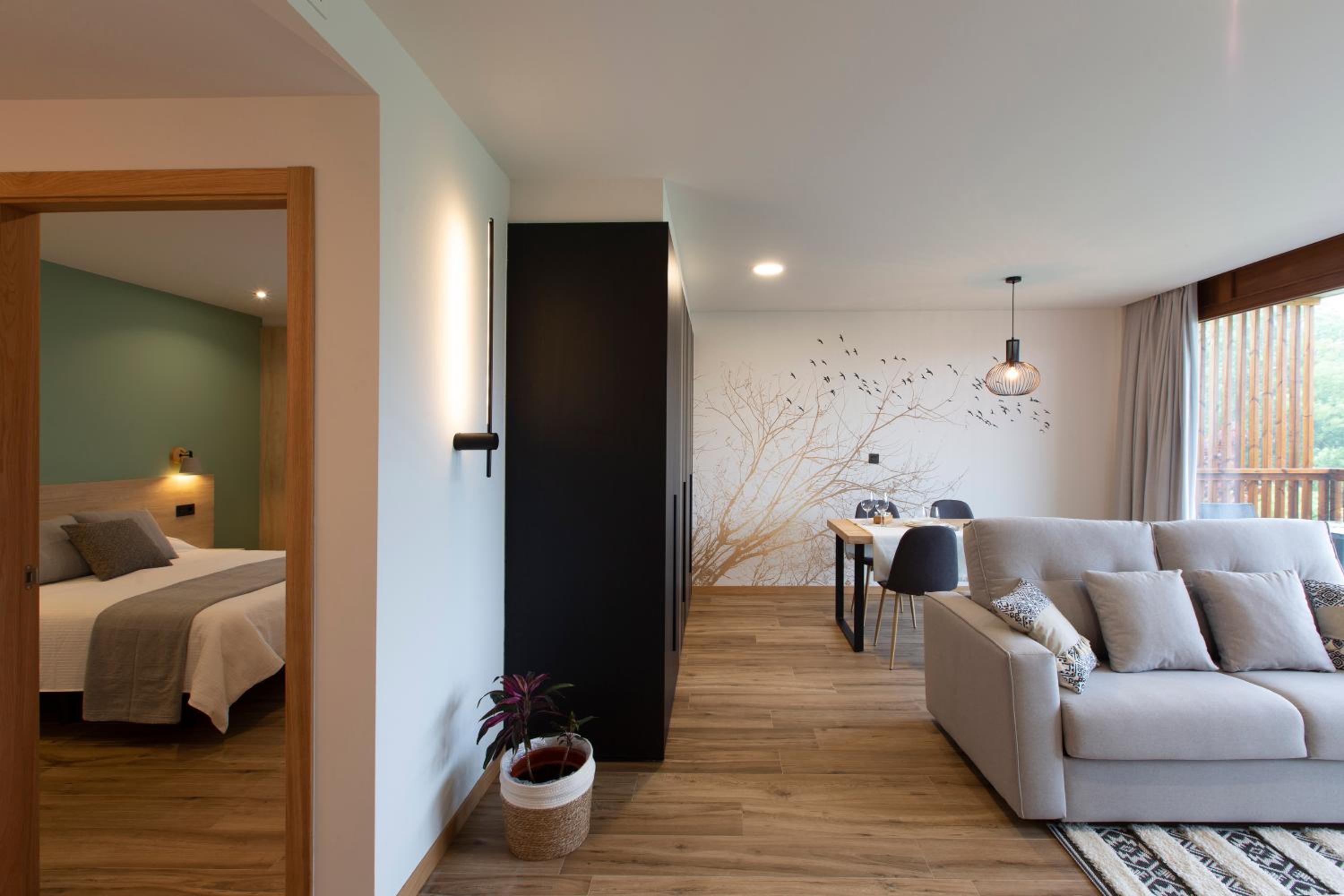 Apartamento con Balcón