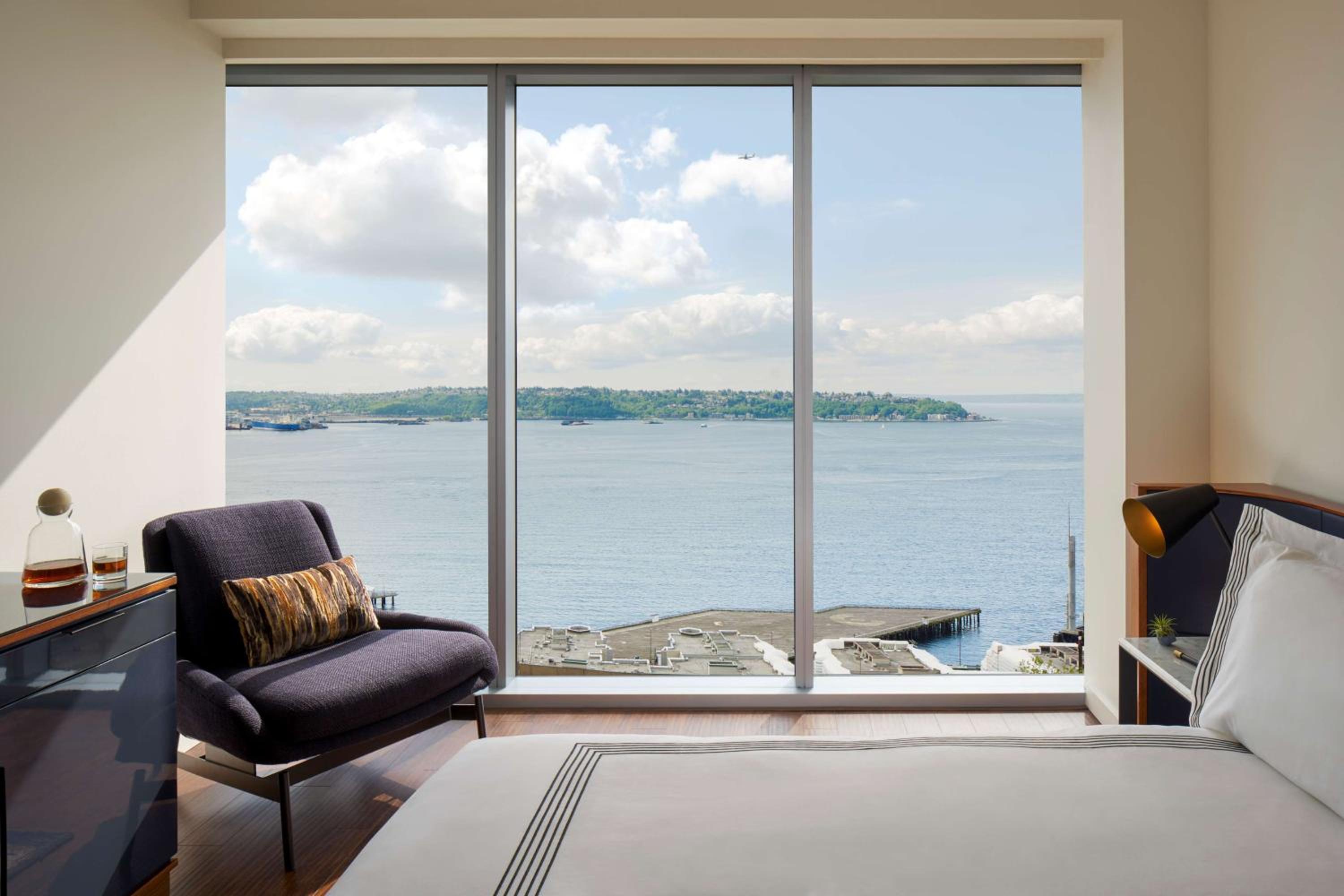 Deluxe Queen Room with Two Queen Beds and Water View