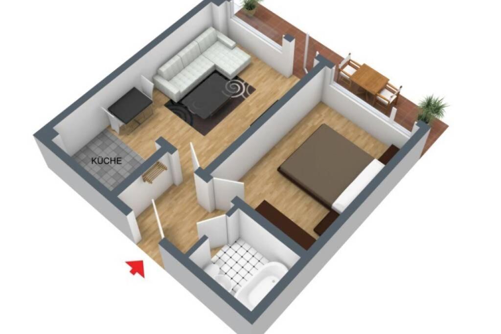 One-Bedroom Apartment photo 3