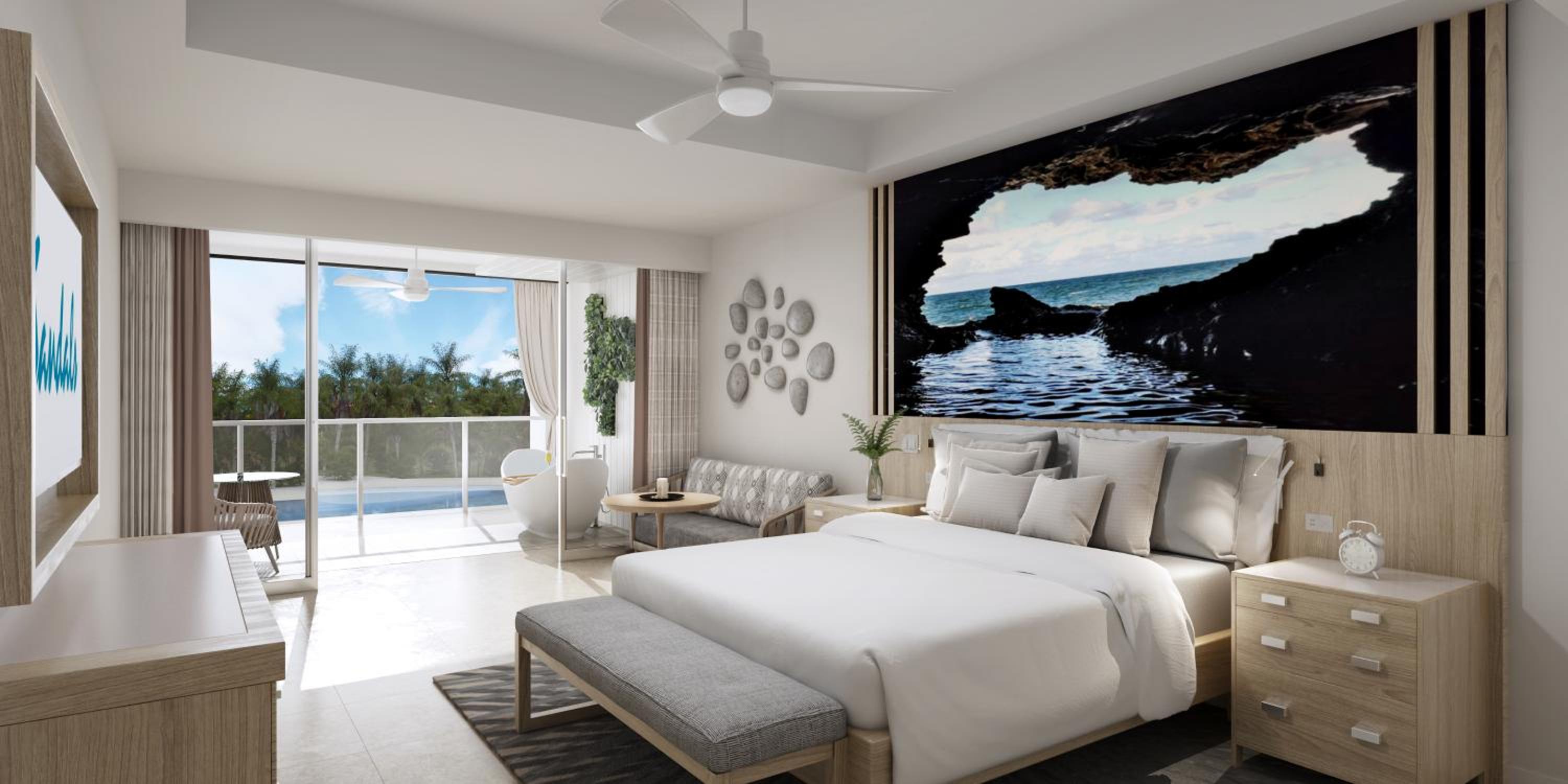South Seas Hideaway Crystal Lagoon Club Level Suite with Balcony